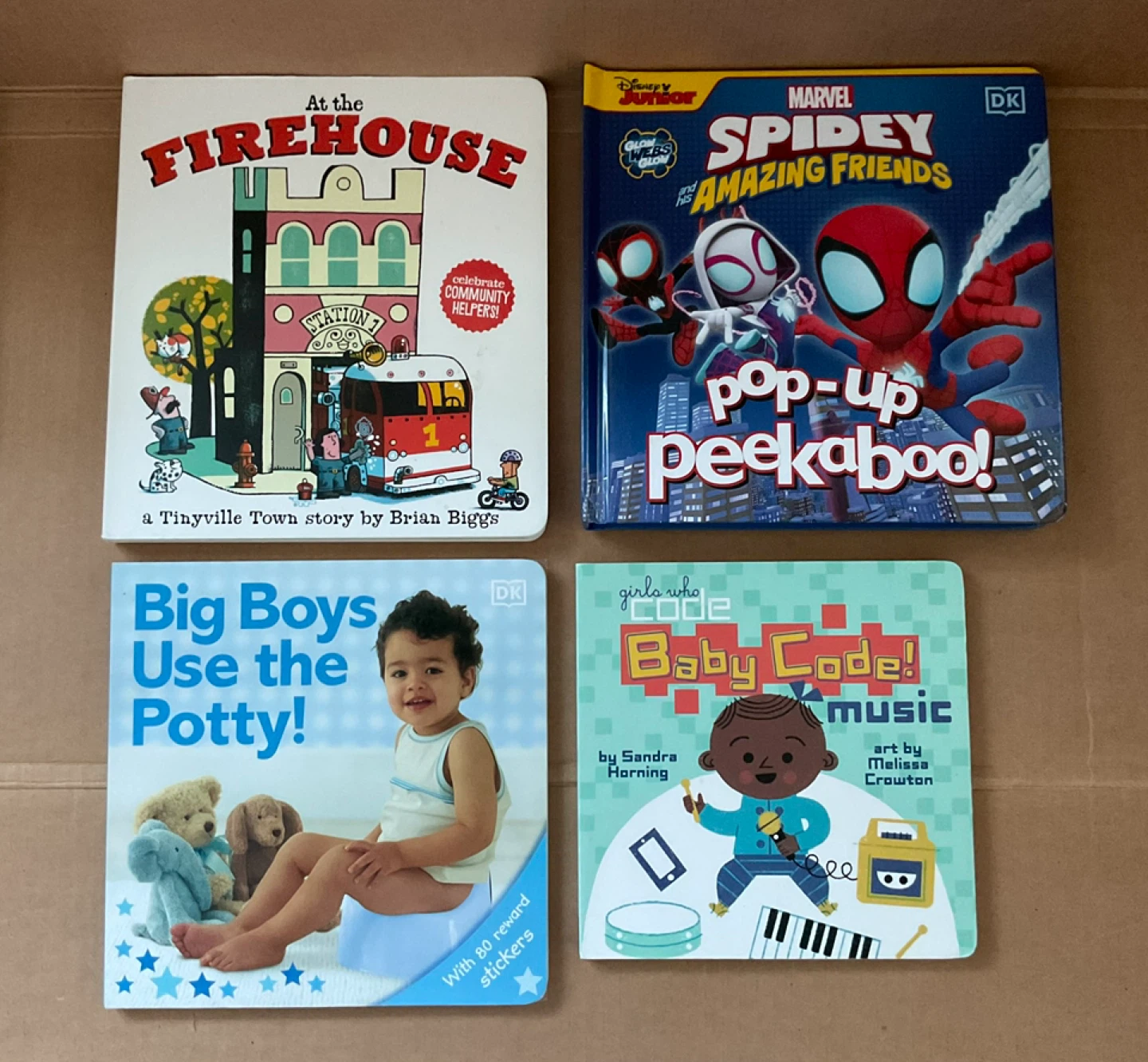 Lot of 11 Children's Board Books - Spidey, etc. - photo 3