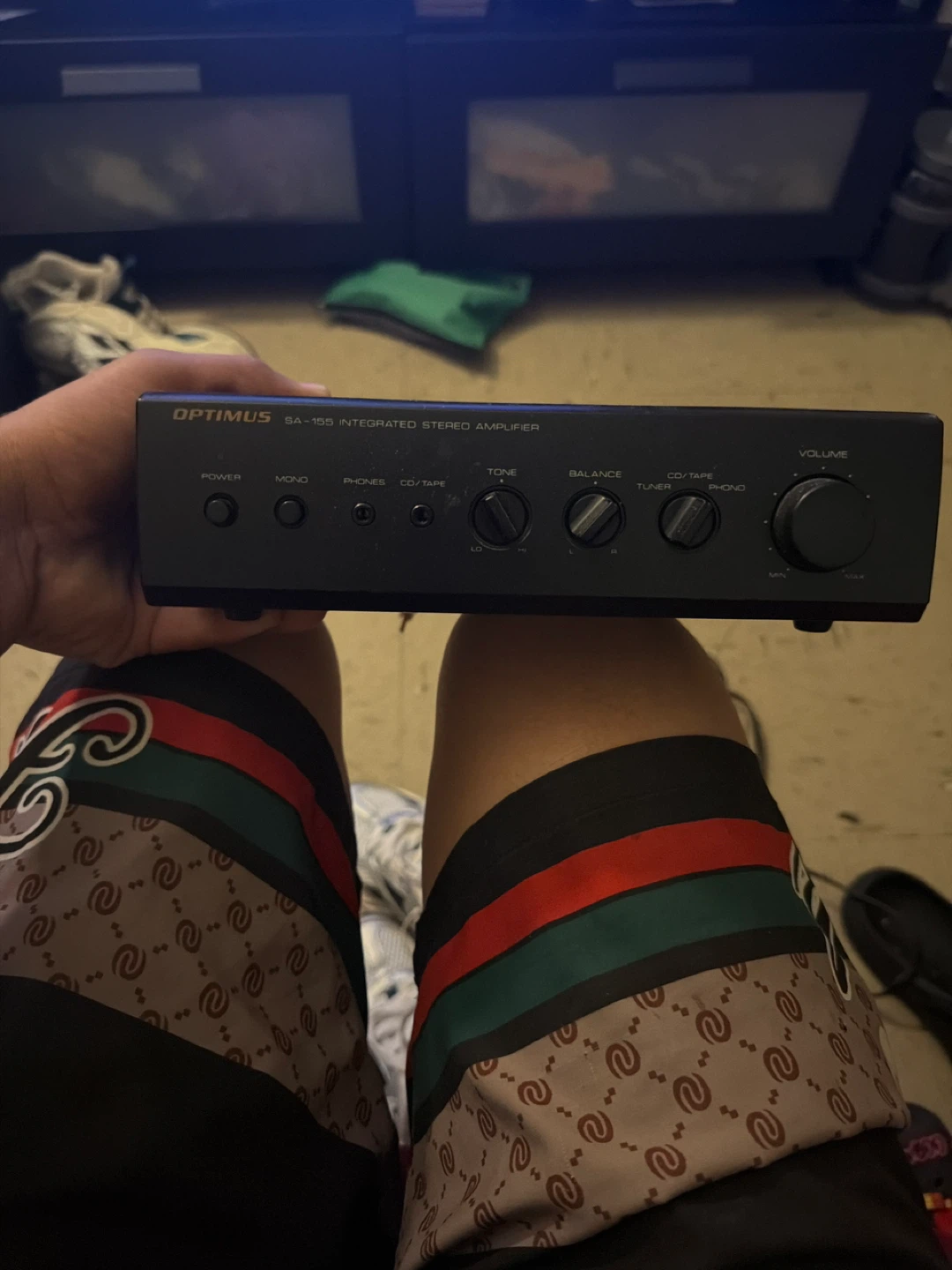 Optimus SA-155 Integrated Stereo Amplifier