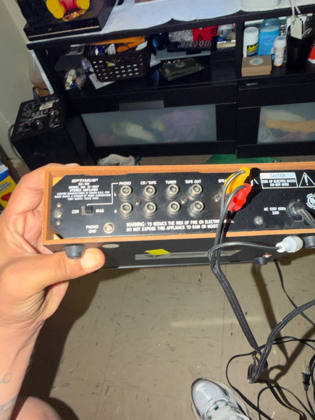 Optimus SA-155 Integrated Stereo Amplifier - photo 2