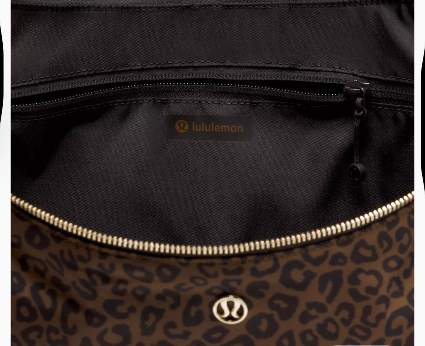 Lululemon Leopard Print large sling bag - photo 5