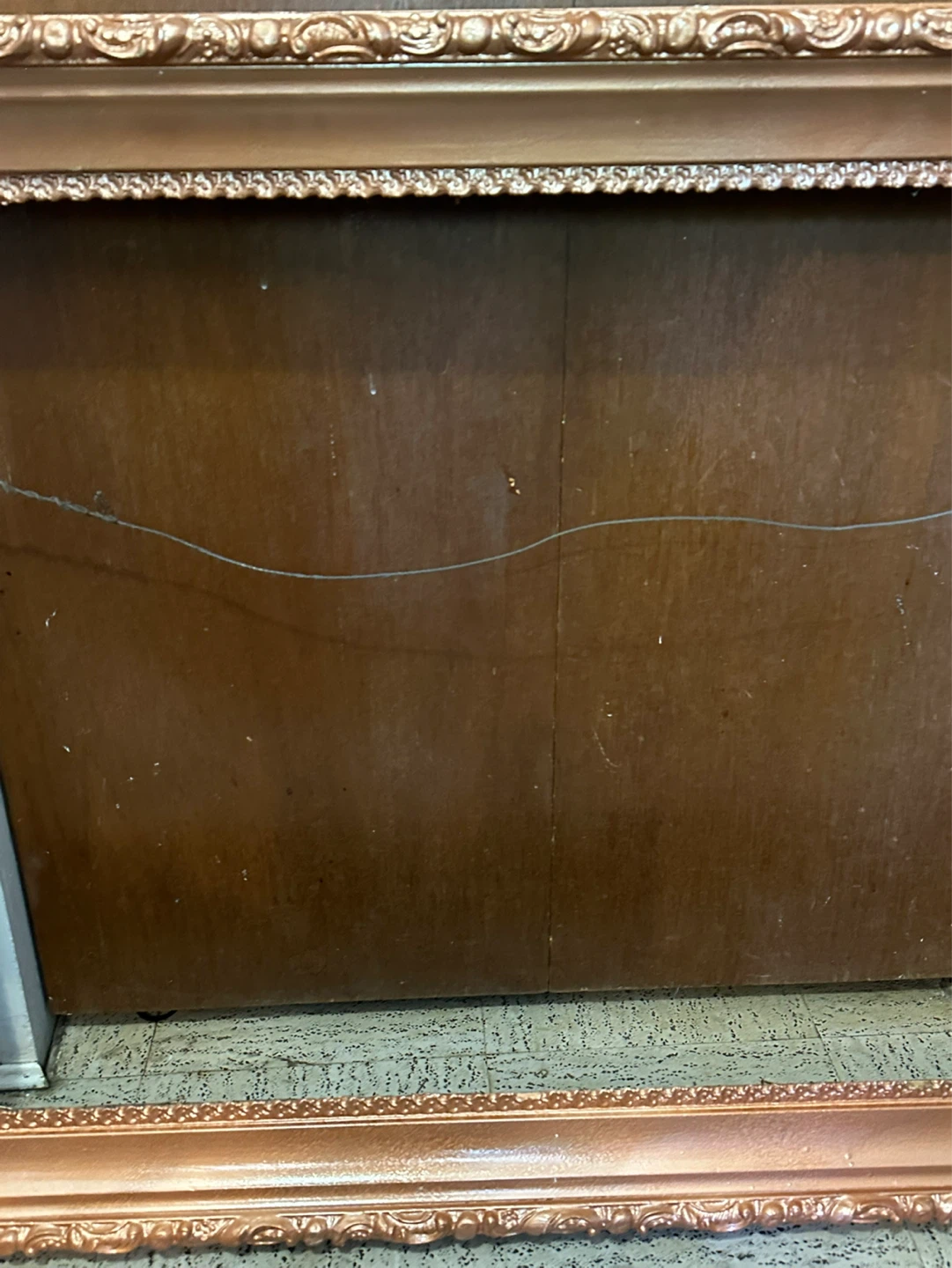 Huge 19thC Baroque Gold Gesso Picture Frame - photo 3