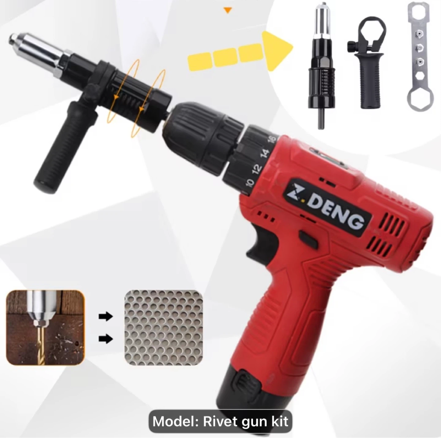 Replaceable Rivet Head, Suitable for Rivets And Bricks, - photo 4