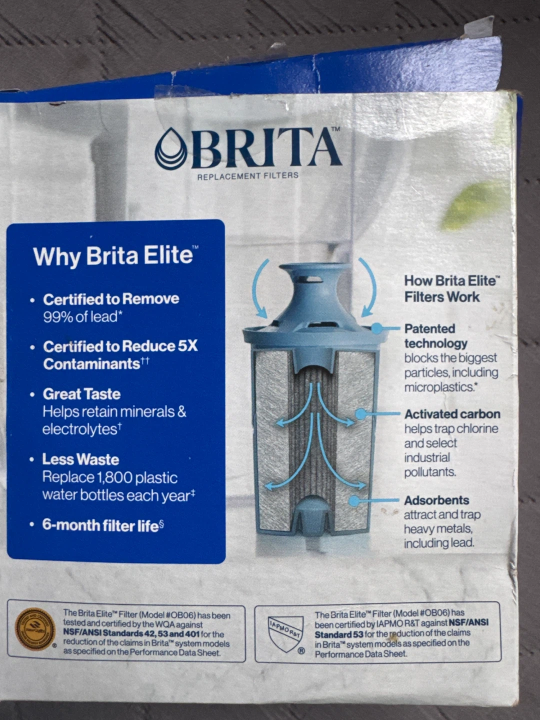 ⚽ Brita Elite Replacement Water Filters - 2 Count - photo 2
