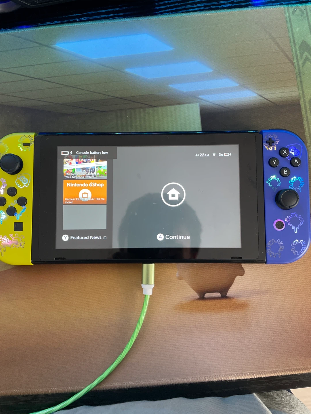 Nintendo Switch OLED Splatoon 3 Edition - photo 3