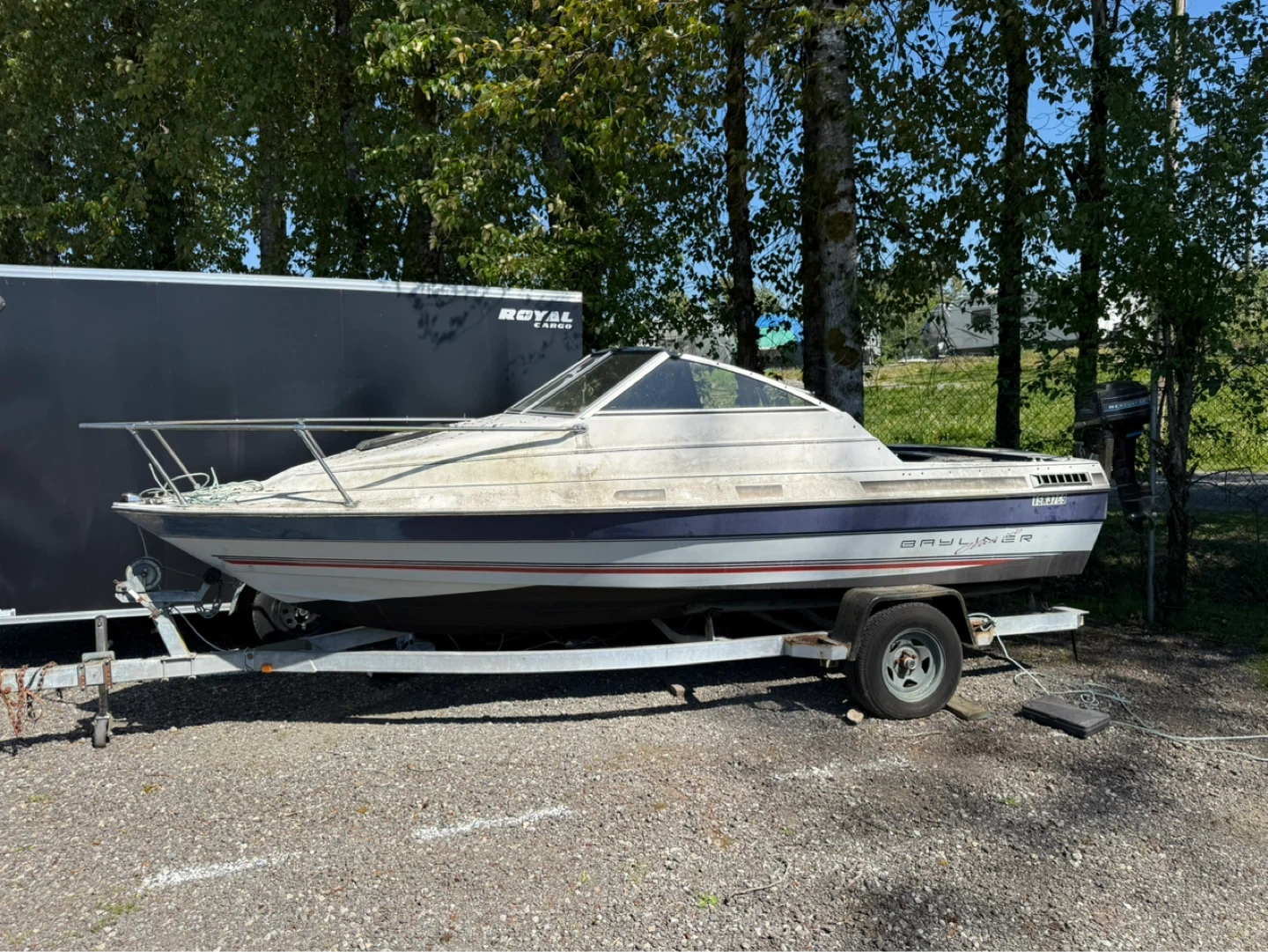 Bayliner Boat with Mercury Outboard Motor