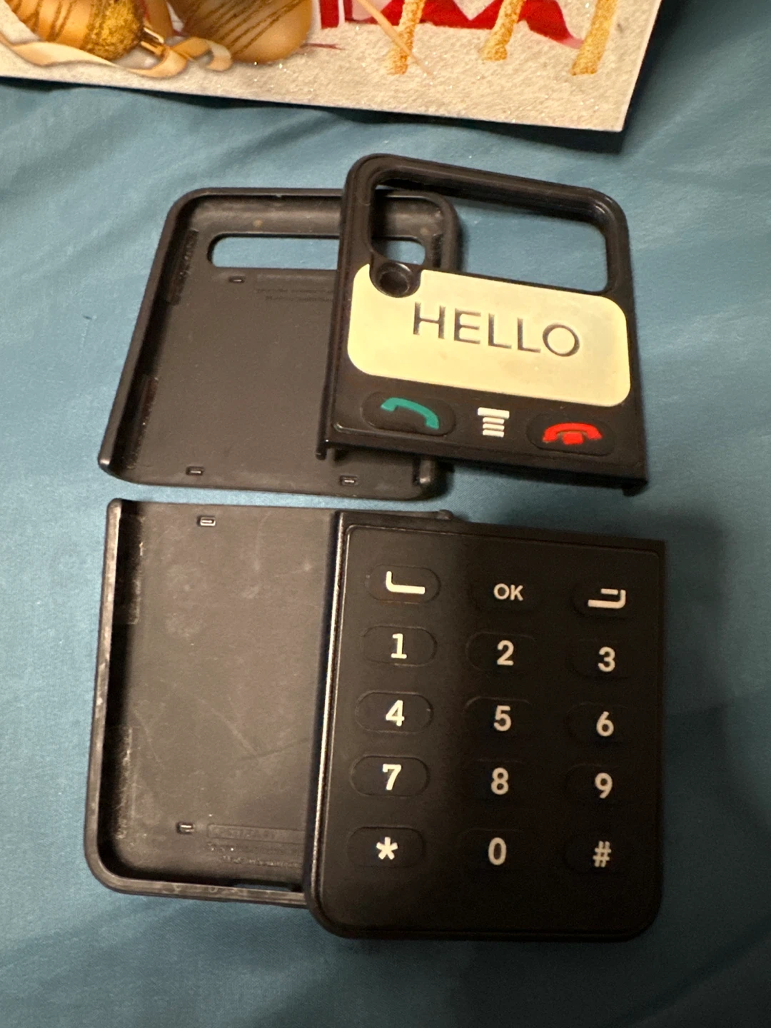 ⚽️ Spigen "Hello" Flip Phone Case for Samsung Galaxy Z Flip 3 - photo 2