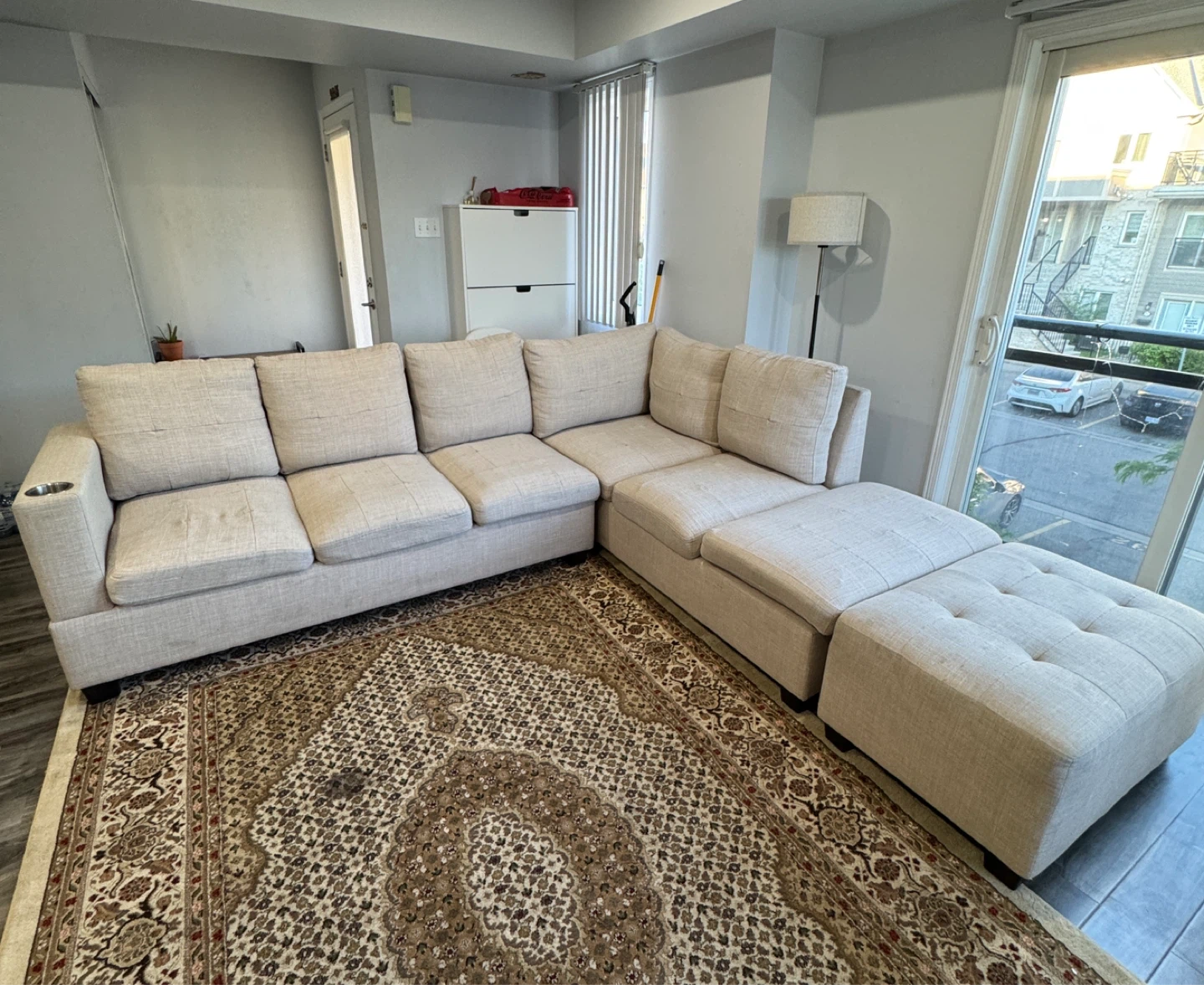 Sectional Sofa with Chaise and Ottoman - photo 2