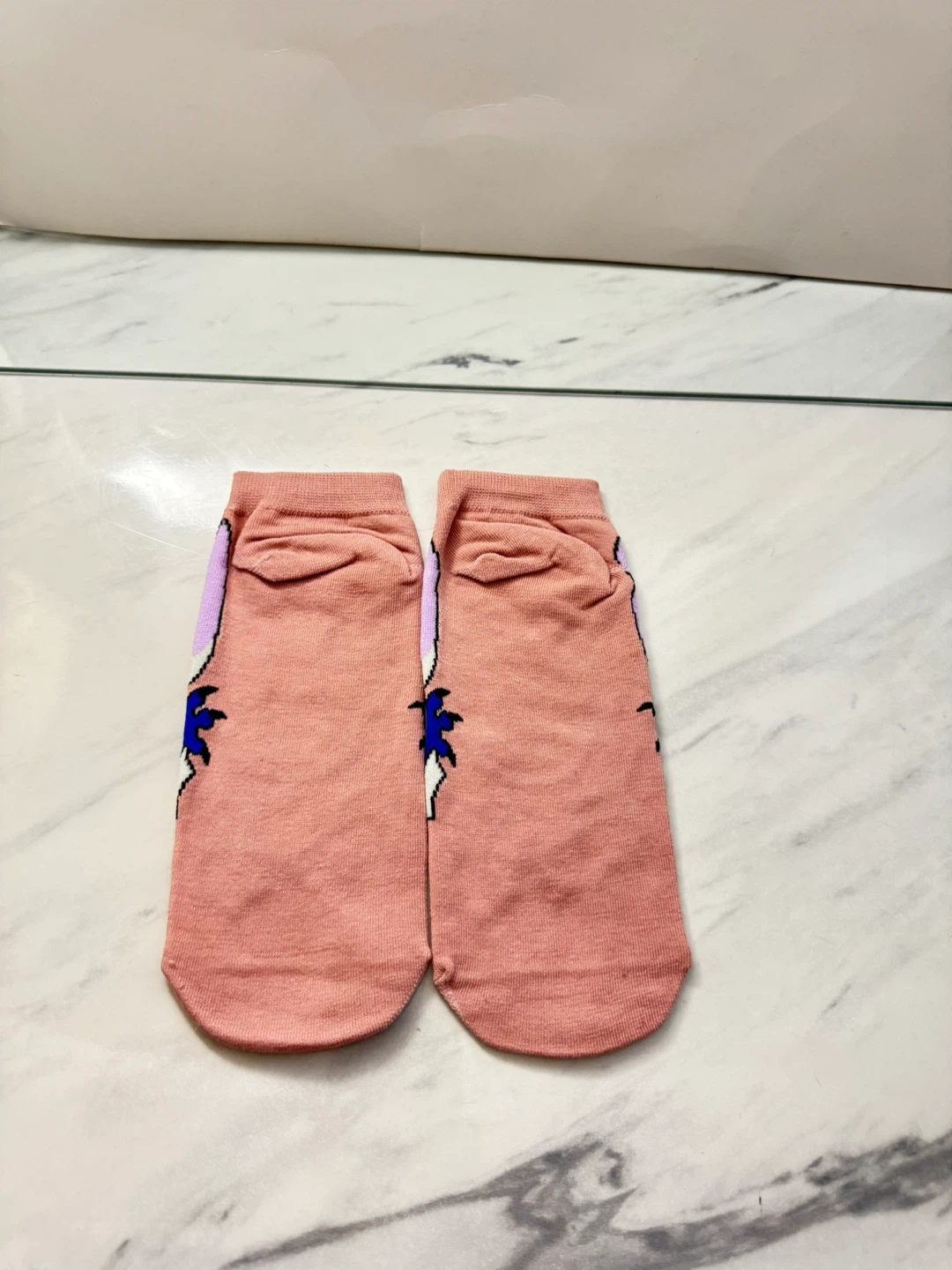 ⚽️Pink Stitch Ankle Socks - photo 2