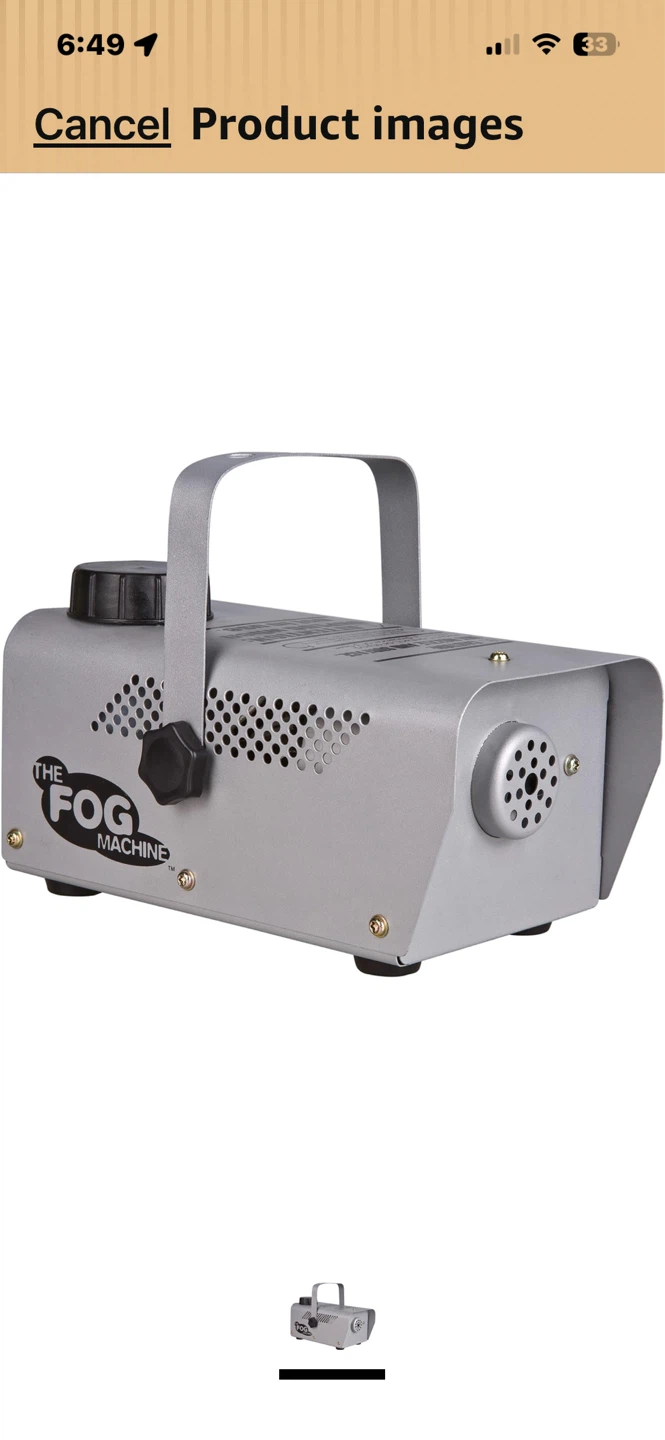 The Fog Machine with Remote