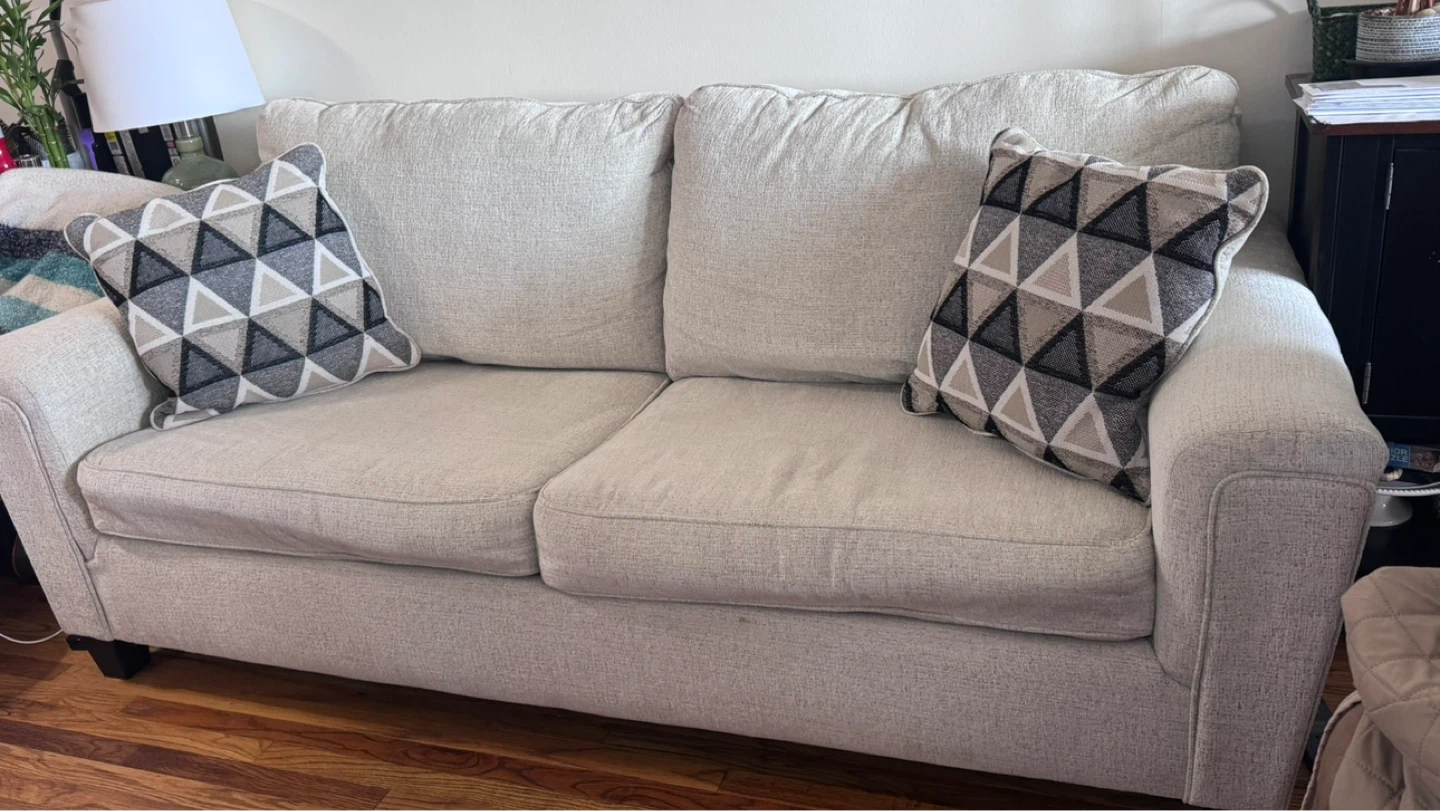 Light Beige  Sofabed - photo 3