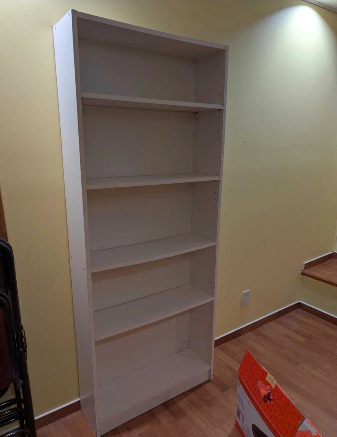 Ikea White 5-Shelf Bookshelf(free delivery)