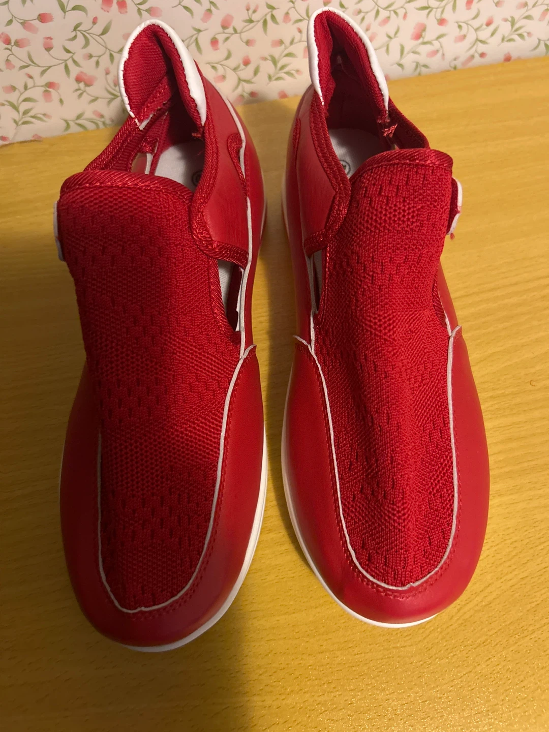 Red "Fashion" Slip-on Shoes Size 40 ⚽ - photo 2