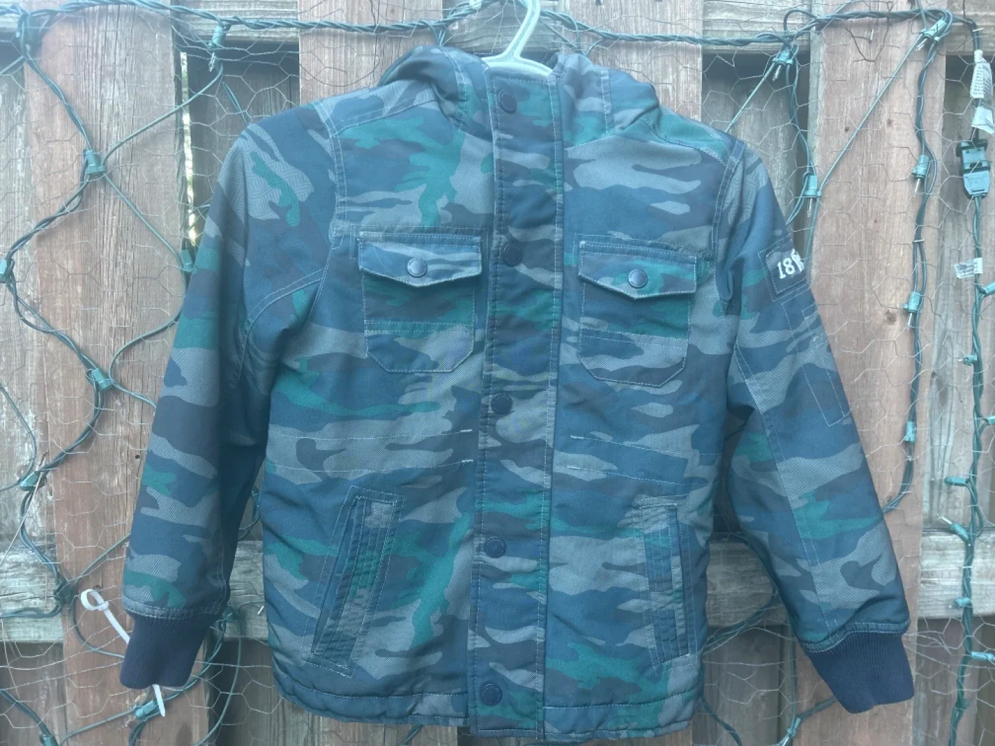 Abercrombie Kids Camo Jacket - Size 7/8 - photo 2