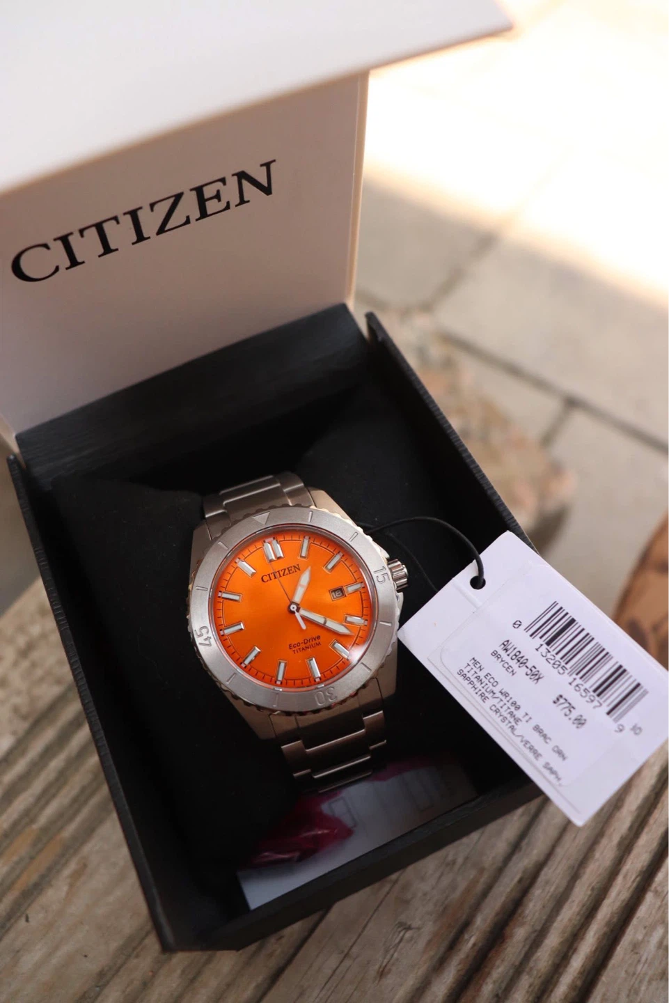 Brand New Citizen Eco-Drive Titanium Watch - photo 3