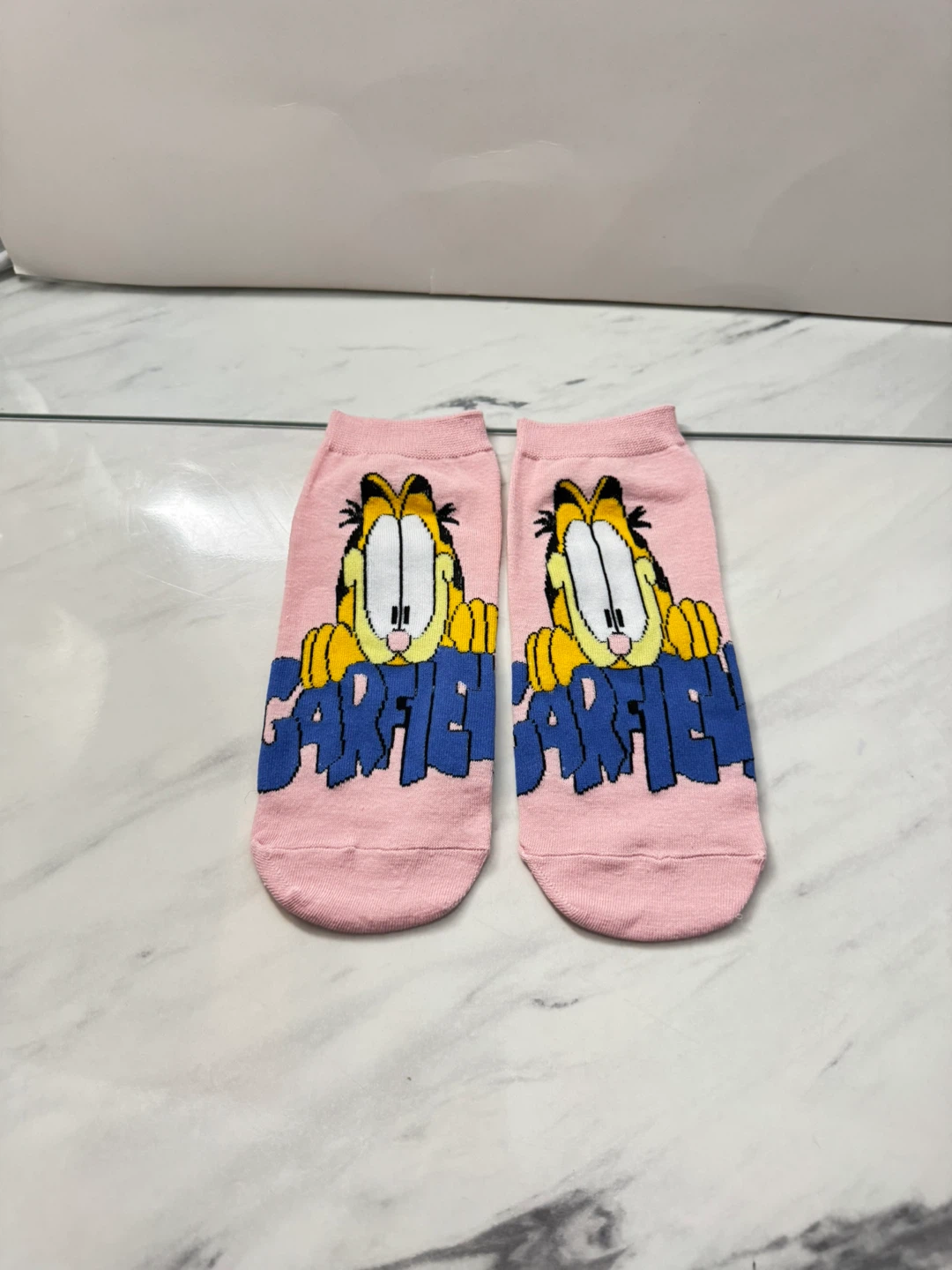 ⚽️Pink Garfield Ankle Socks