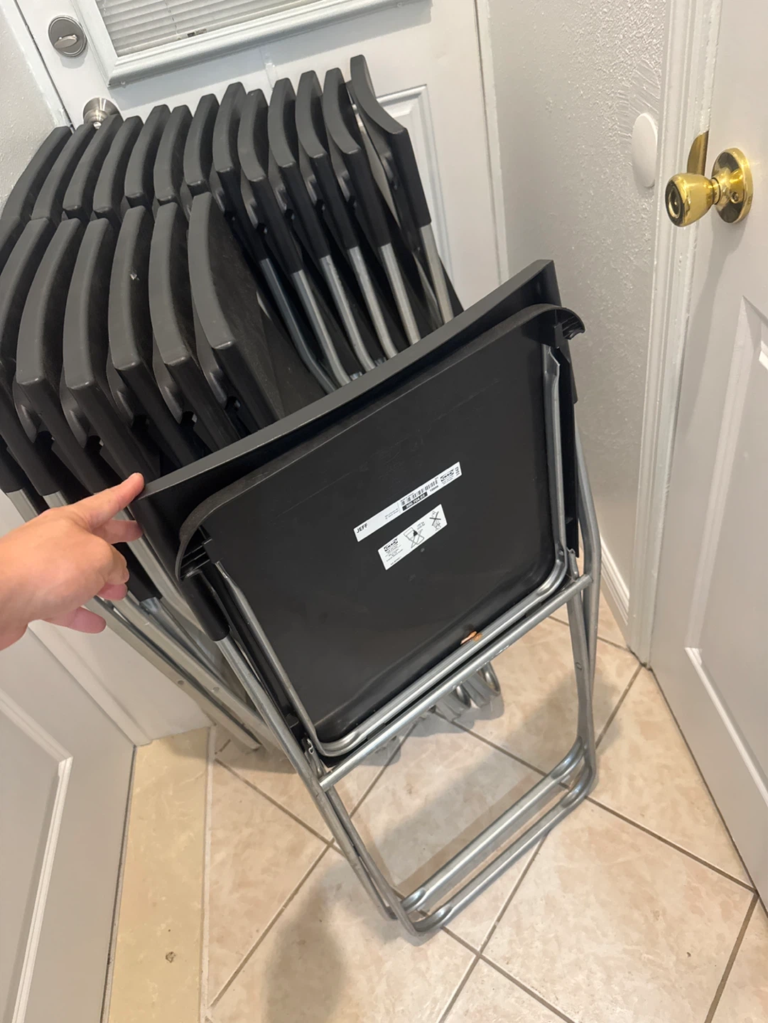 IKEA JEFF Folding Chairs (Set of 10+) - photo 3