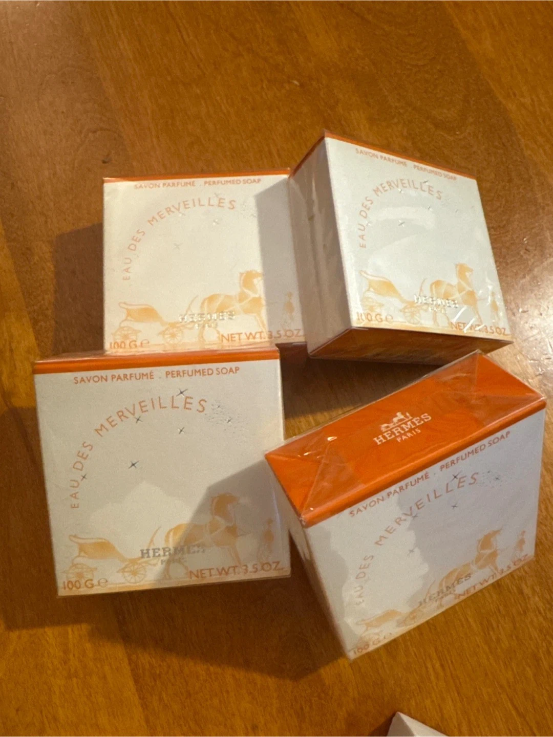 Hermès Eau des Merveilles Perfumed Soap Set (4 bars) - photo 3