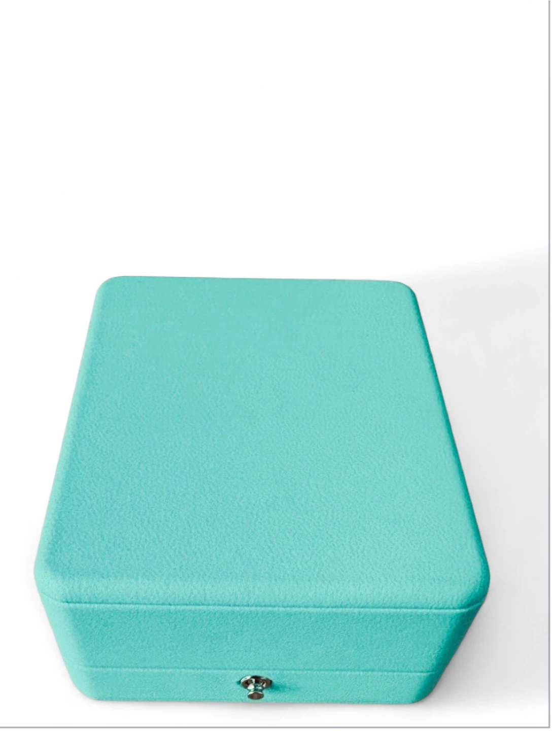 💯 Authentic Tiffany and Co. T Blue Jewelry Case