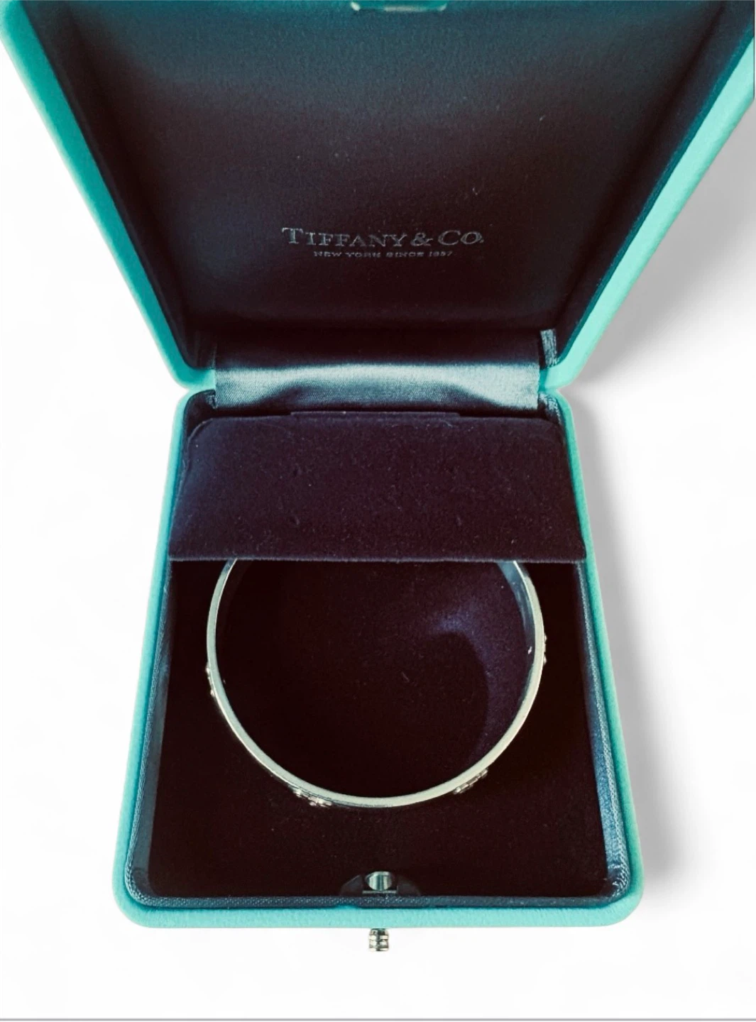 💯 Authentic Tiffany and Co. T Blue Jewelry Case - photo 4