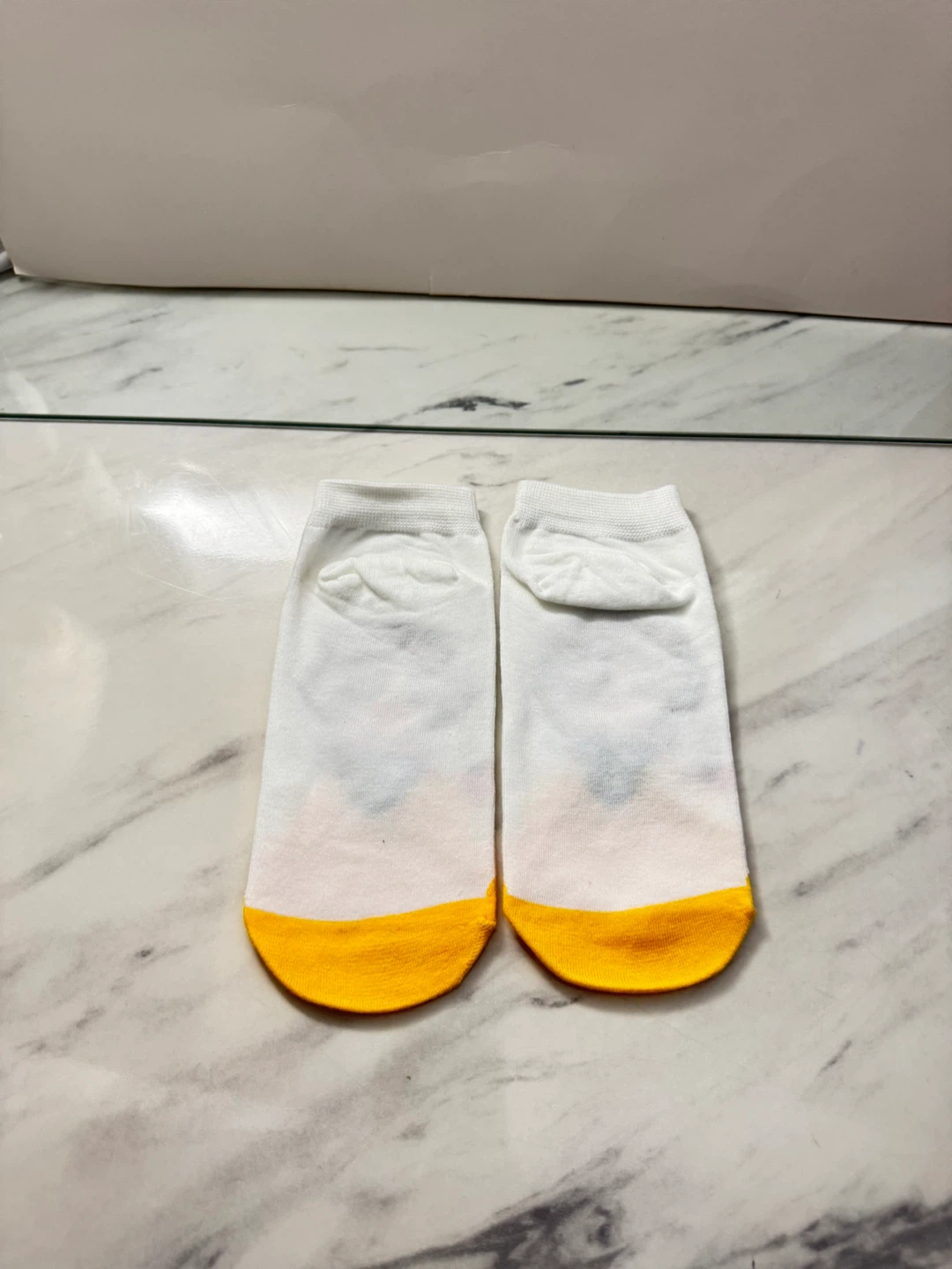 ⚽️White Snow Socks - Kids' Ankle Socks - photo 2