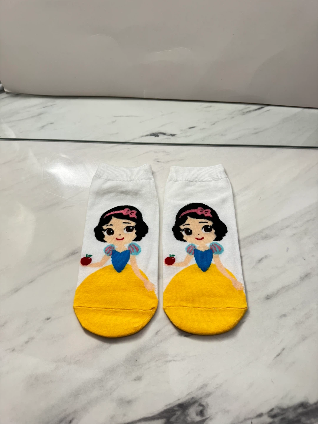 ⚽️White Snow Socks - Kids' Ankle Socks