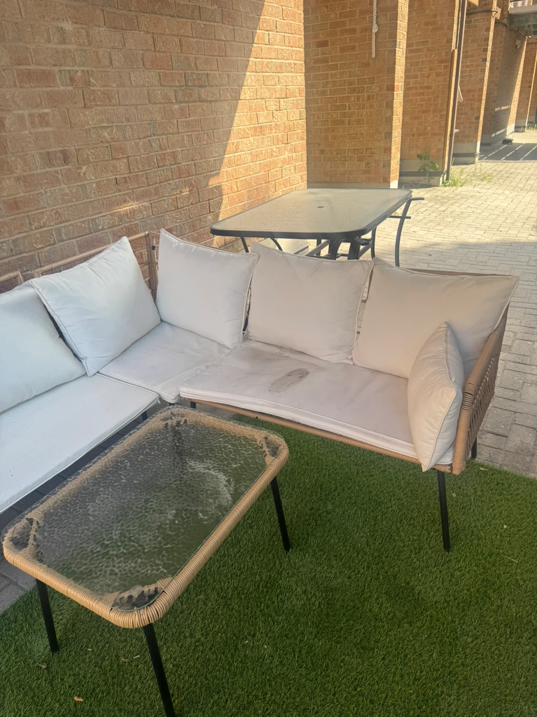 Patio Sectional Sofa with Coffee Table from wayfair - photo 4