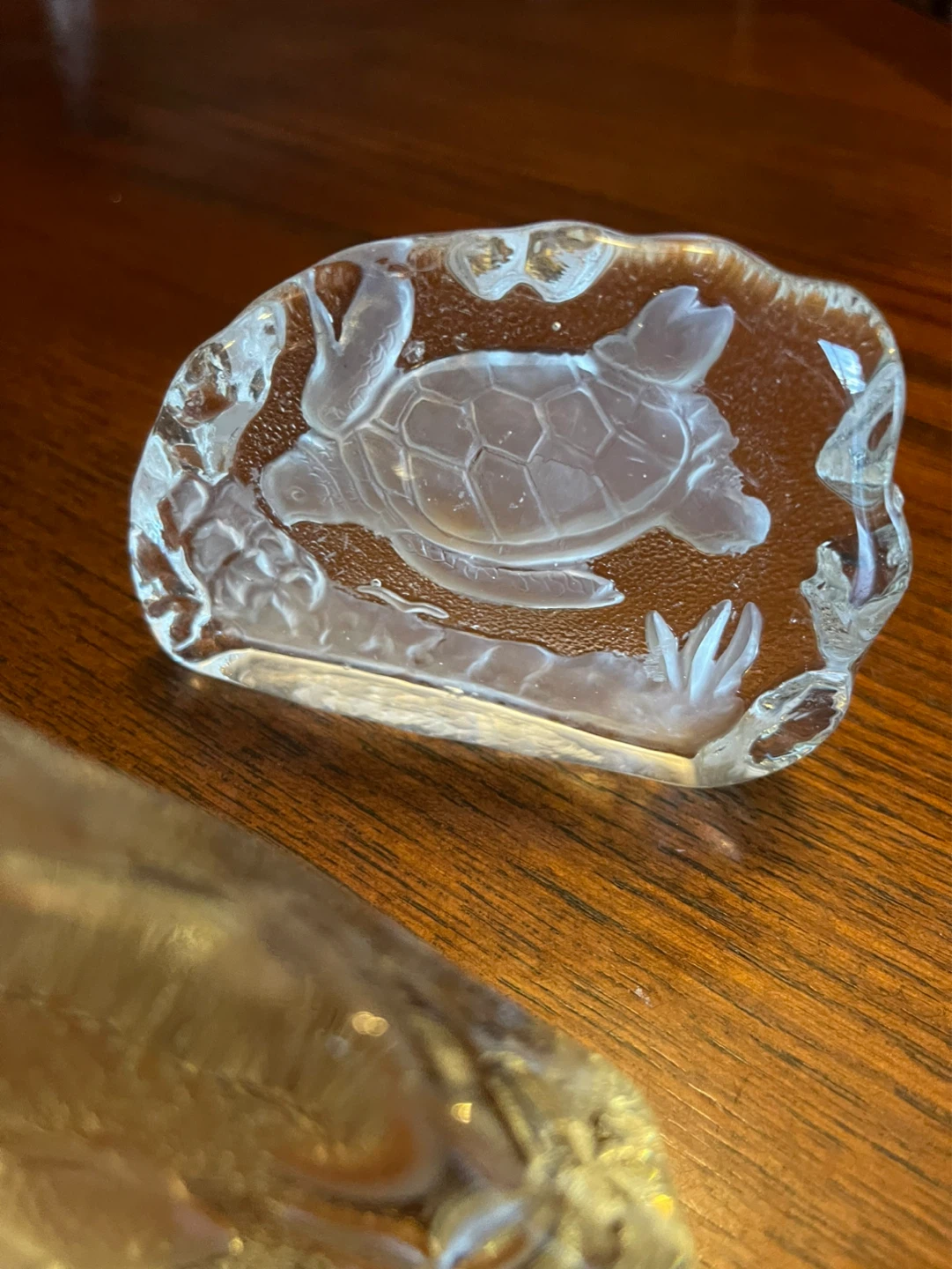 ⚽ Set of 4 clear decorative collectables - photo 4