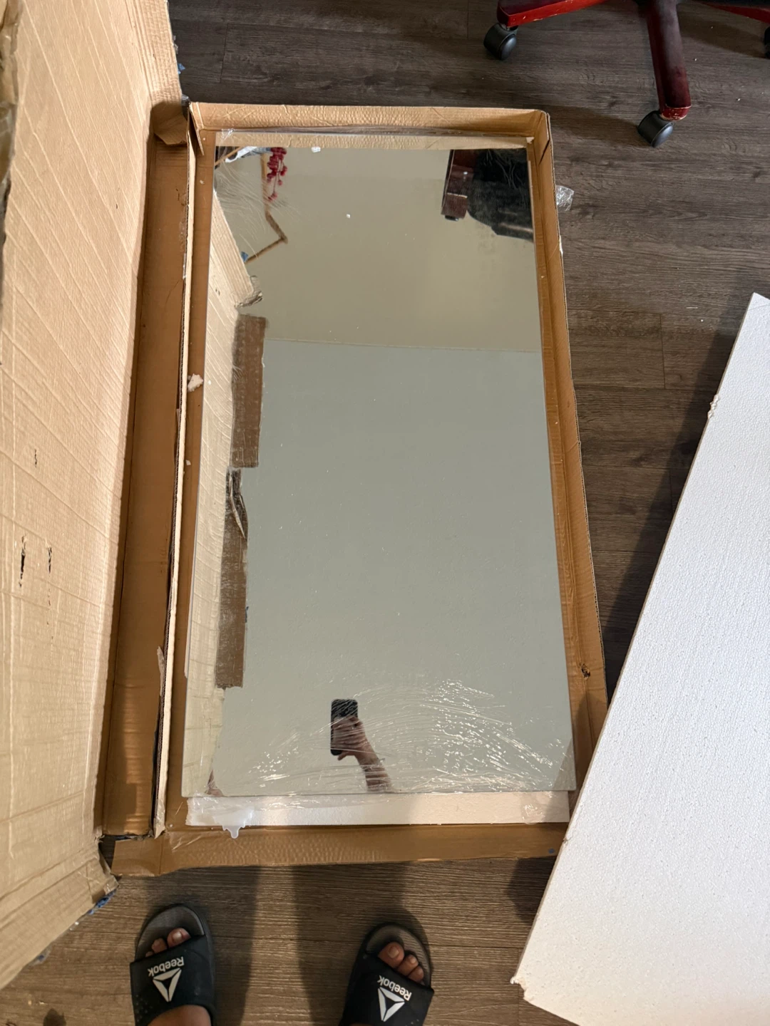 Brand New Tempered Glass Wall Mirror – $45 - photo 2