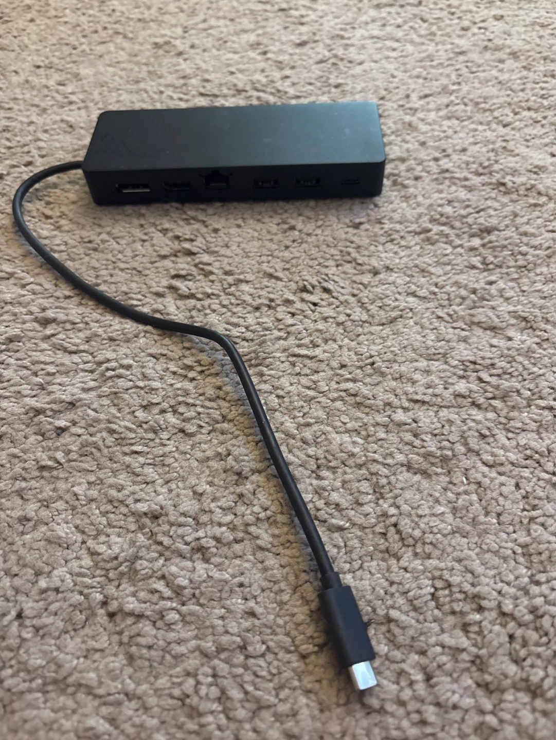 Black USB-C Hub / Docking Station ⚽️