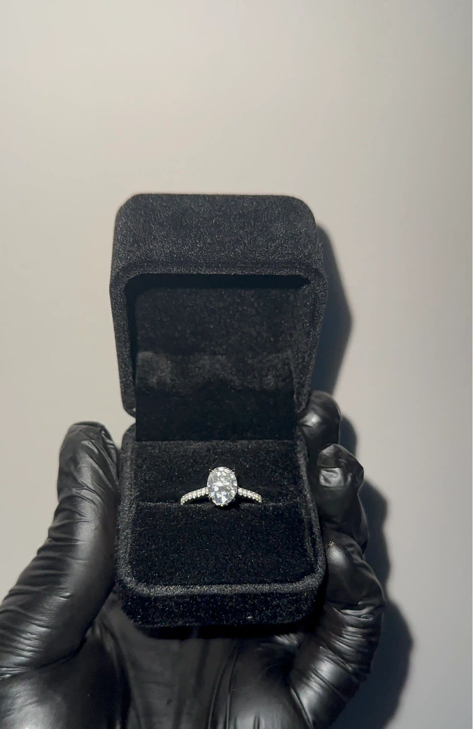 2ct Moissanite Ring - GRA certified