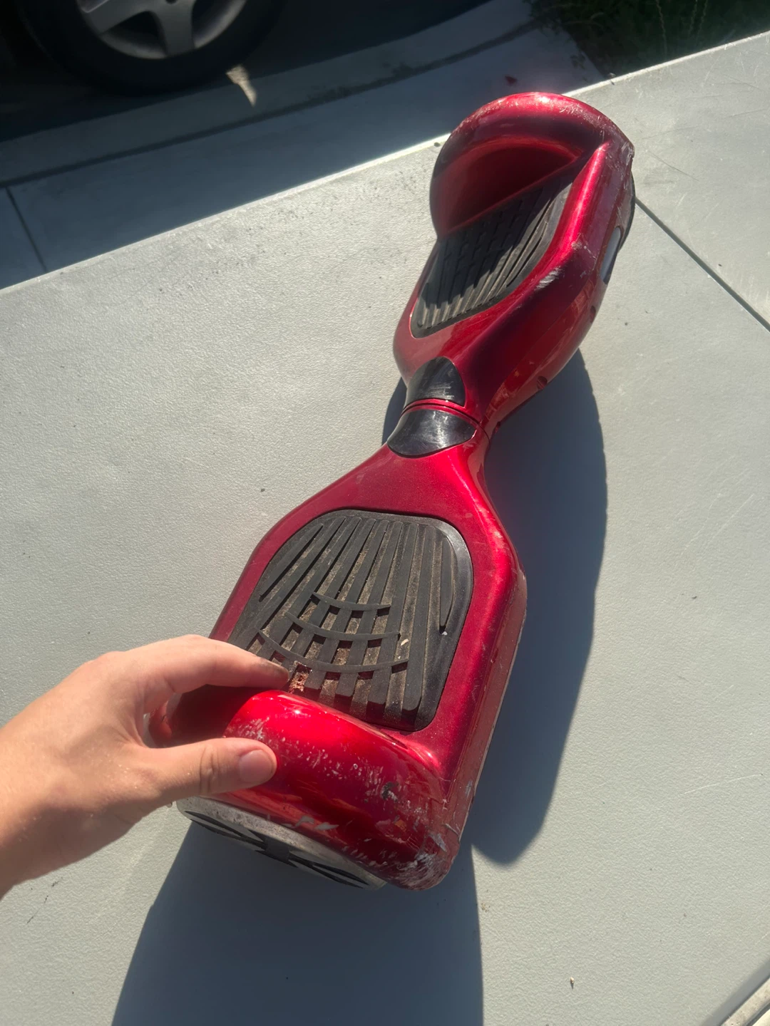 Red Hoverboard Self-Balancing Scooter - photo 4