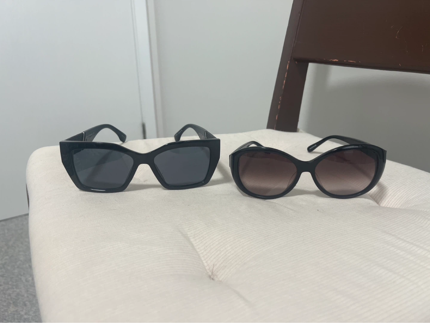 Two Pairs of Black Sunglasses