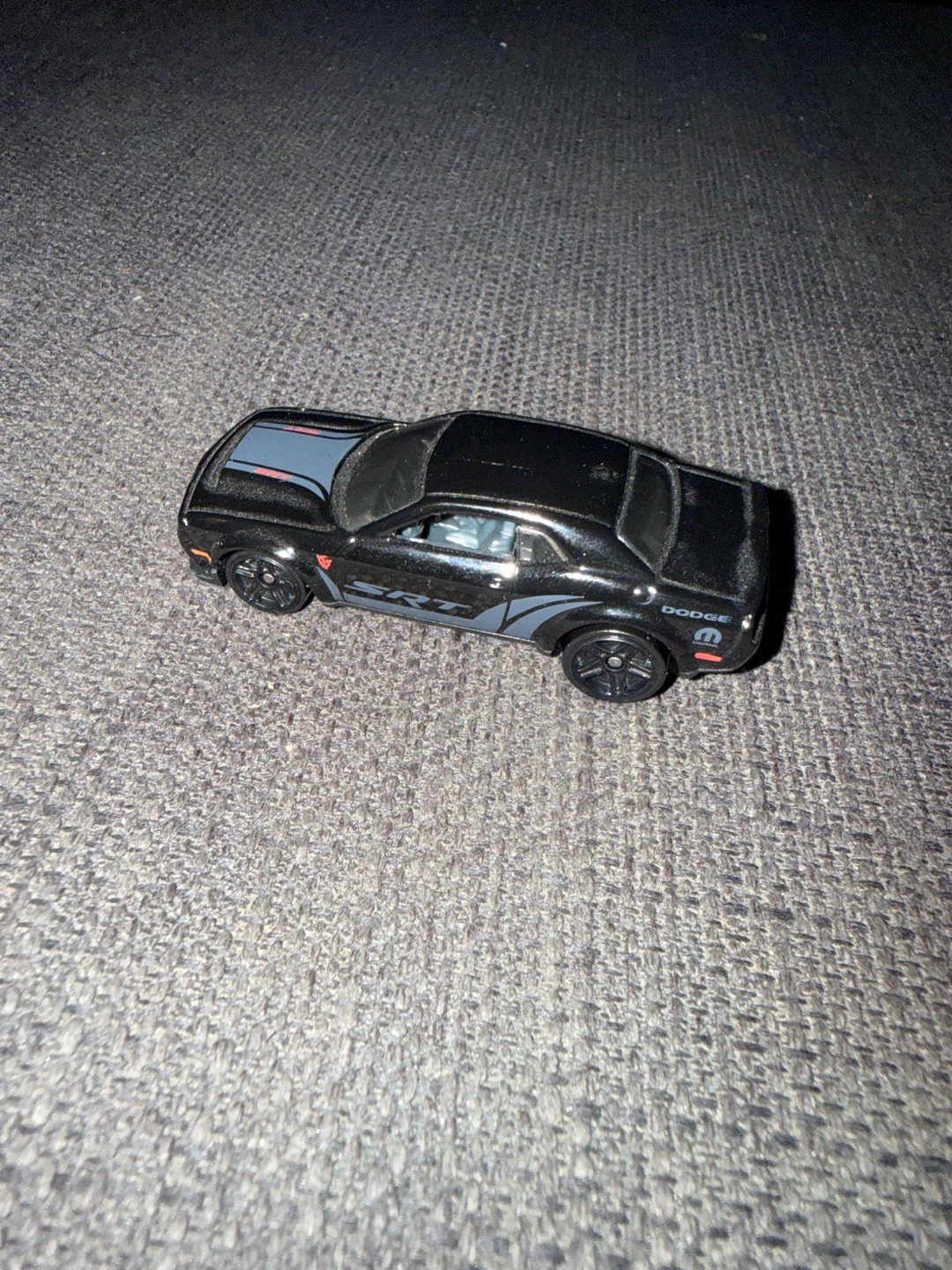 Hot wheels Black Dodge Challenger SRT