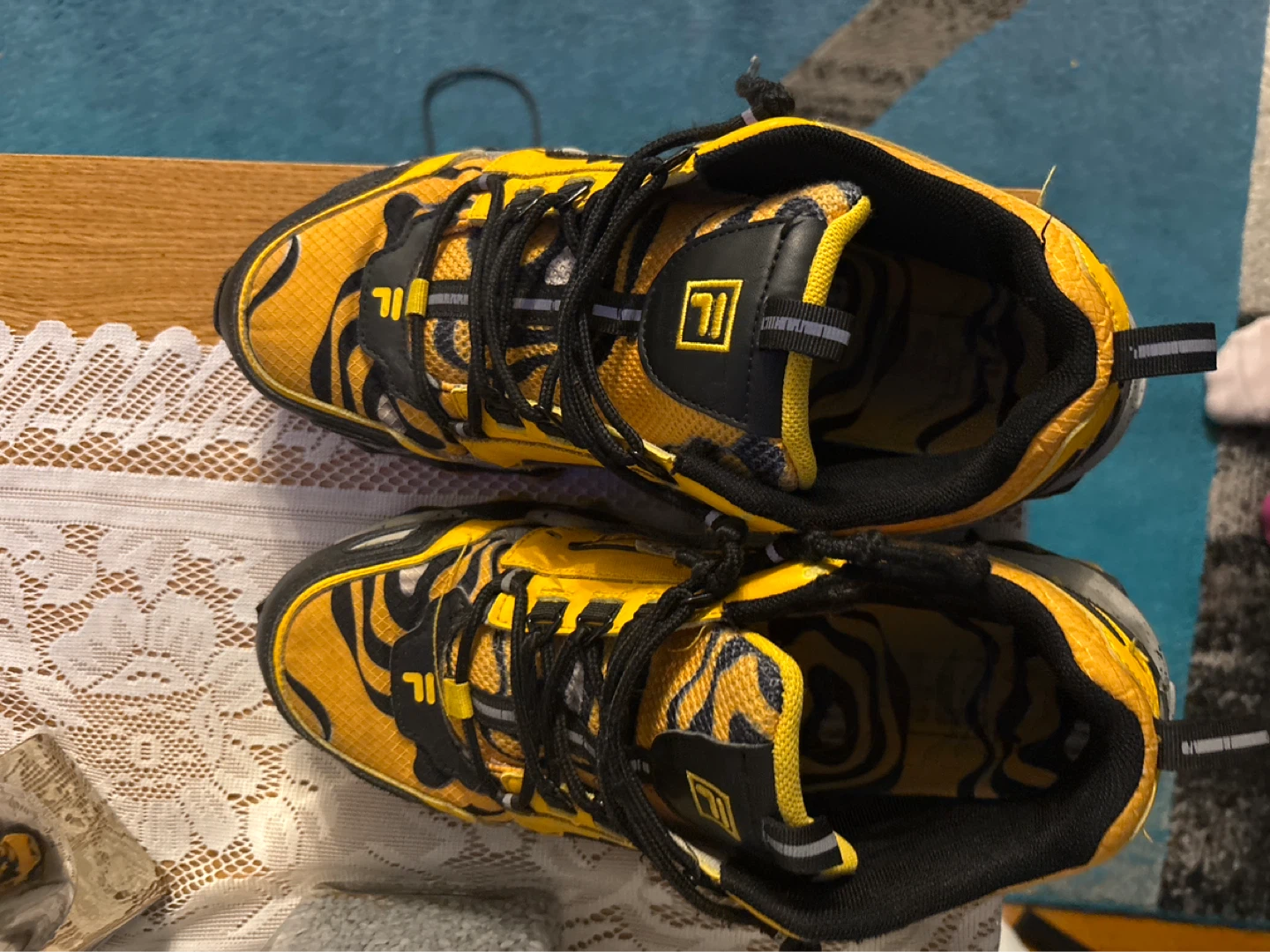 Fila Trail Running Shoes - Yellow/Black - photo 2