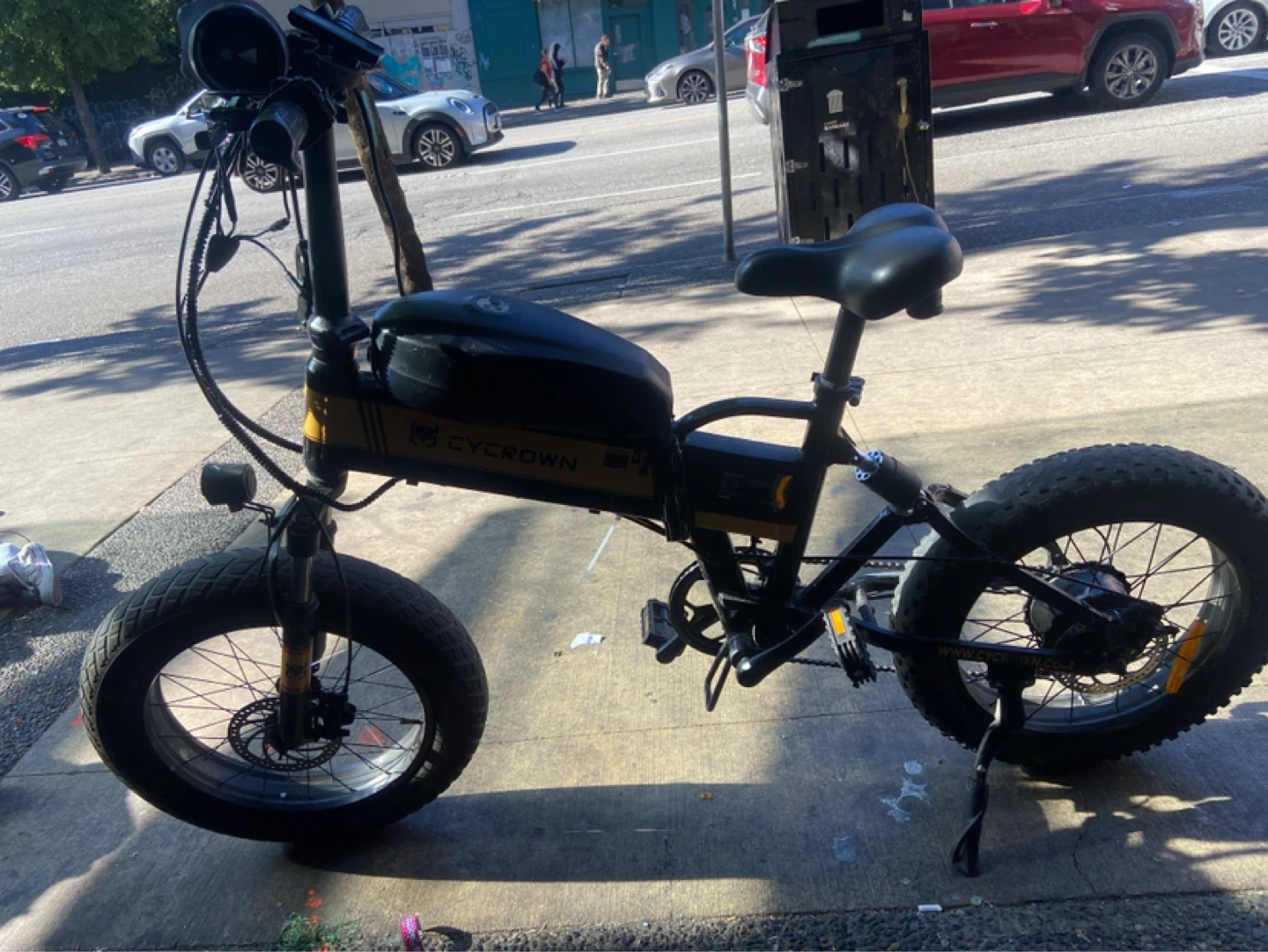 Cycrown Fat Tire Electric Bike ⚽️
