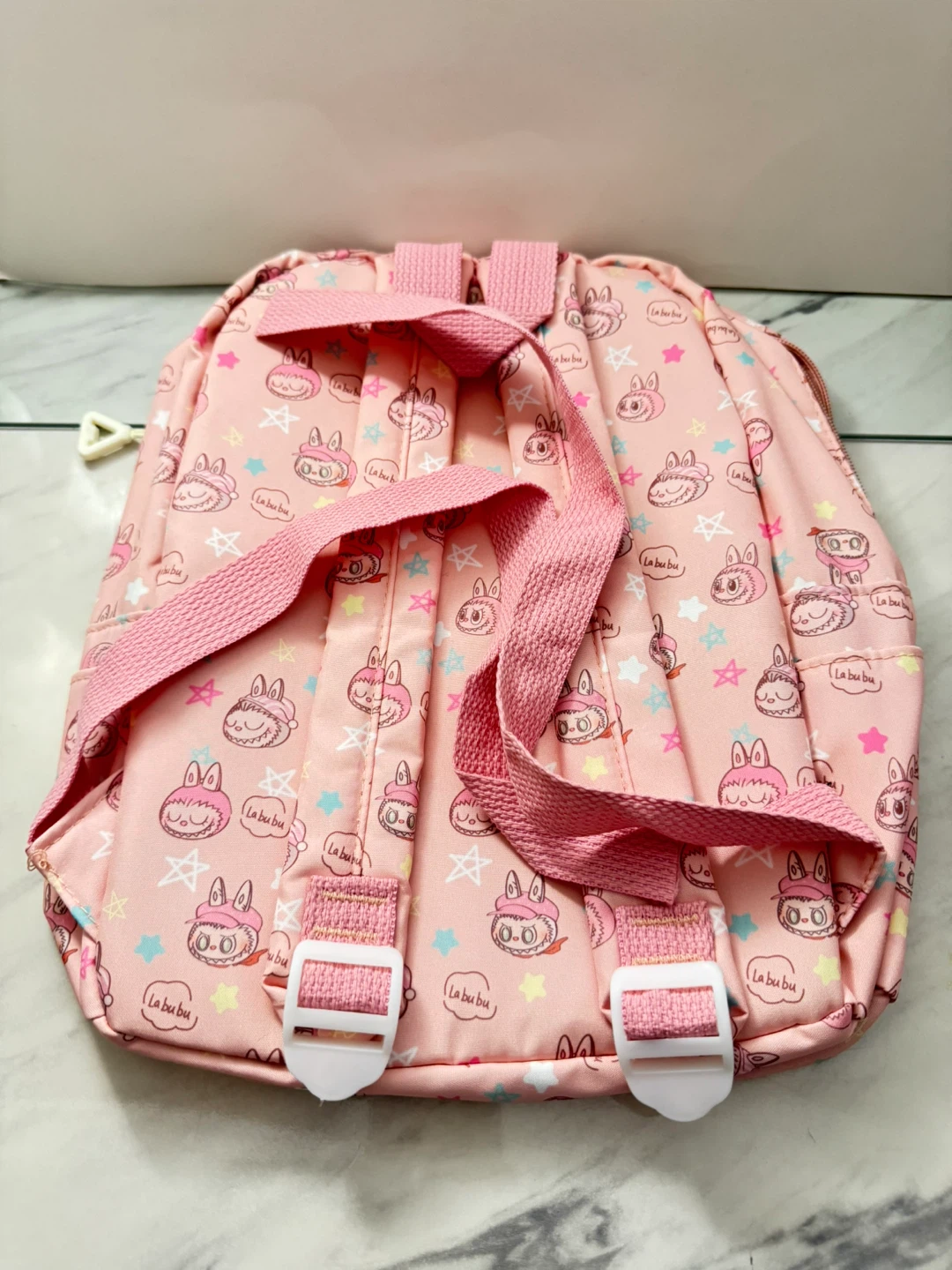 ⚽️Labubu Pink Cartoon Character Backpack - photo 4