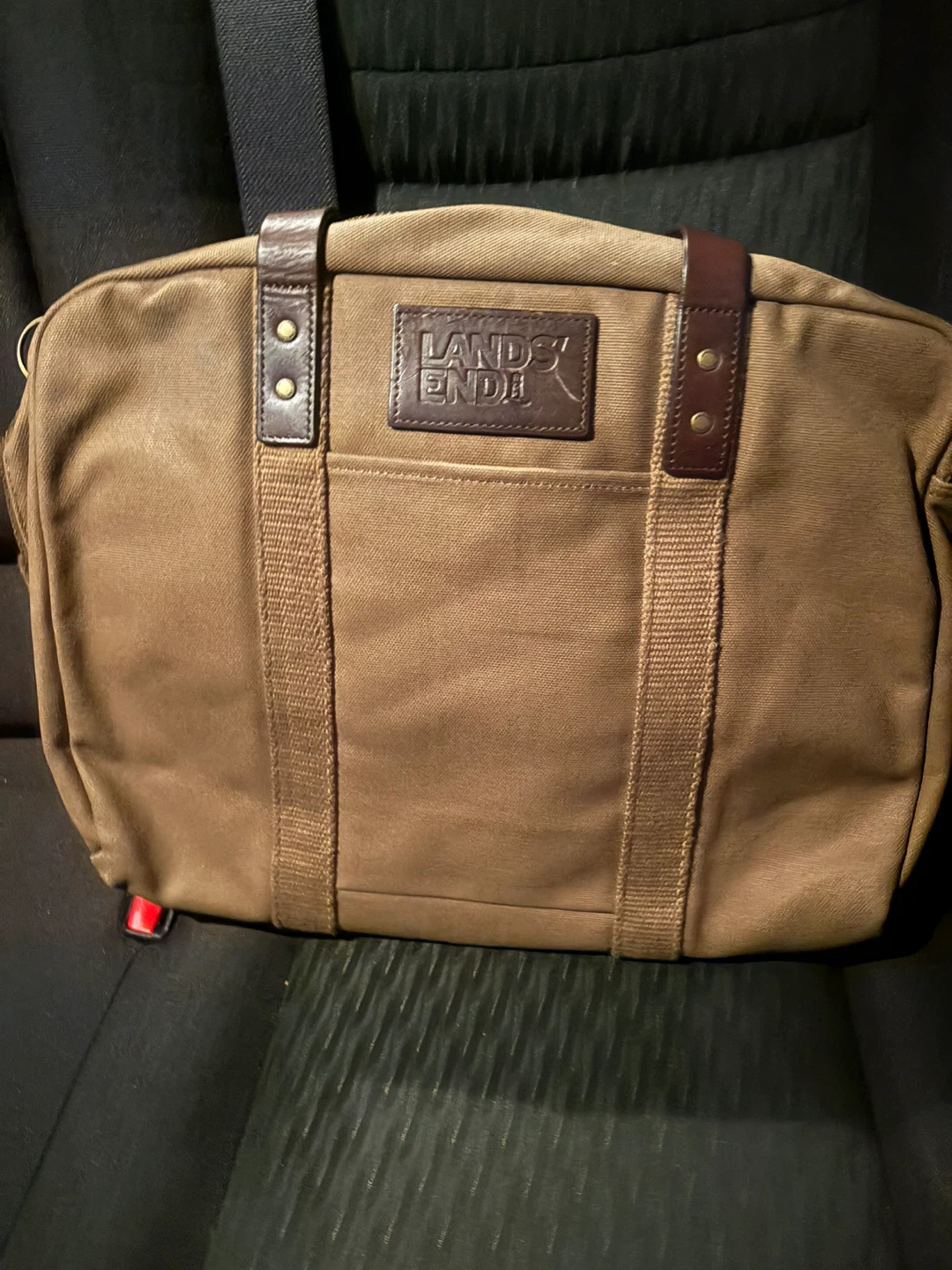 Lands' End Canvas Messenger Bag