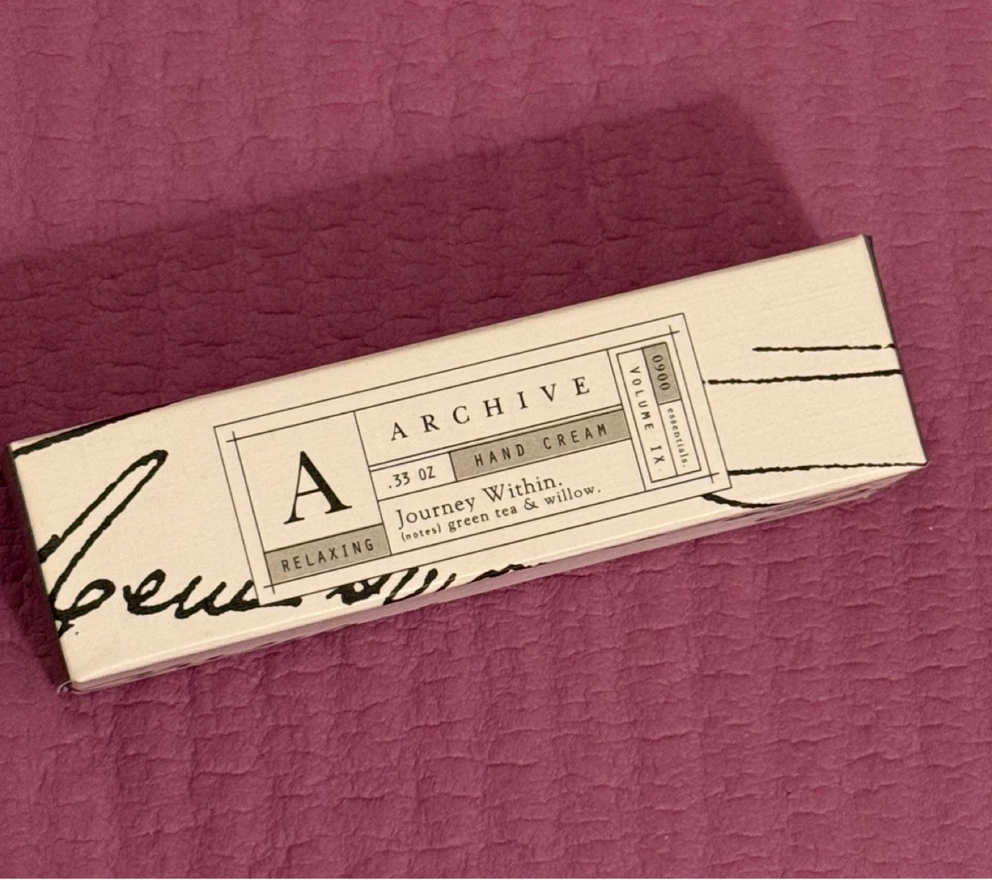 NEW⚽️Archive Relaxing Hand Cream