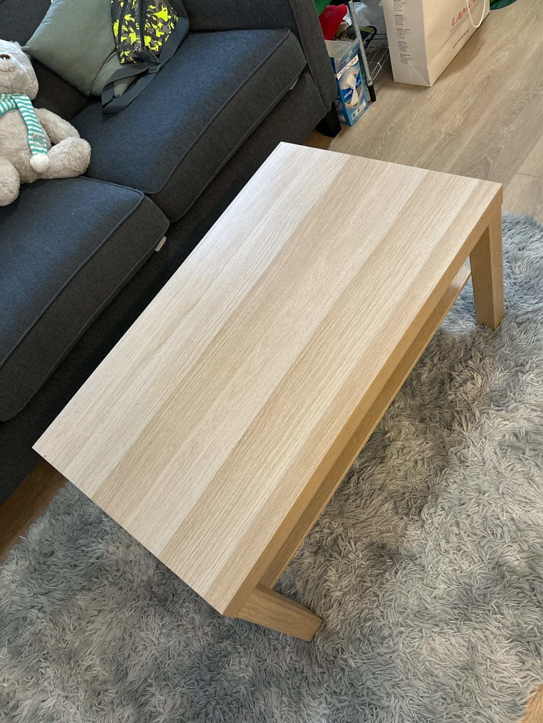 IKEA LACK Coffee Table - White Stained Oak - photo 2