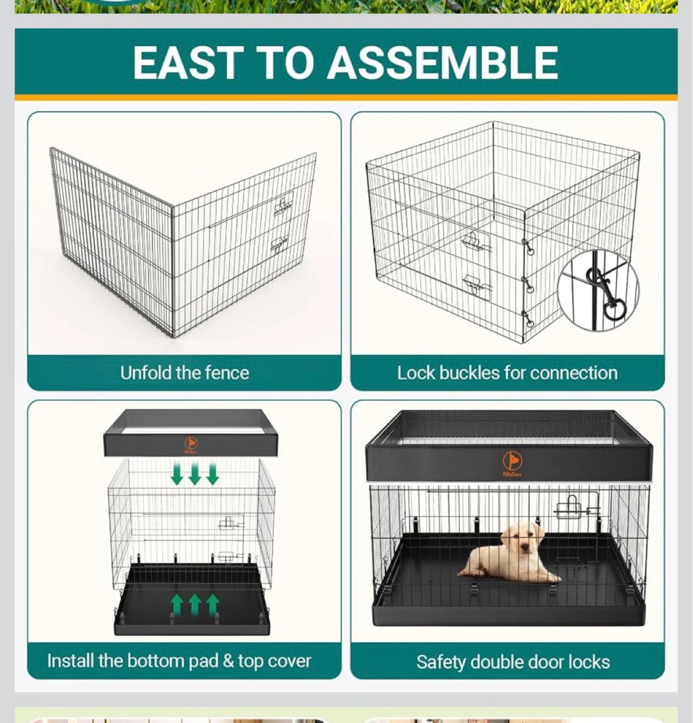 Indoor/ Outdoor kennel - photo 3
