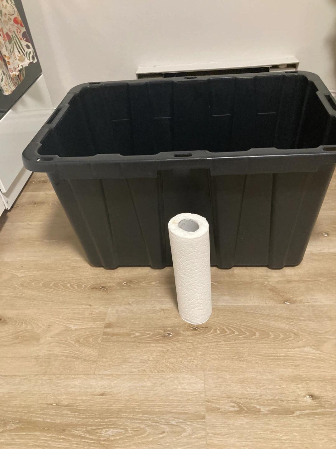 Black Storage Bin - photo 2