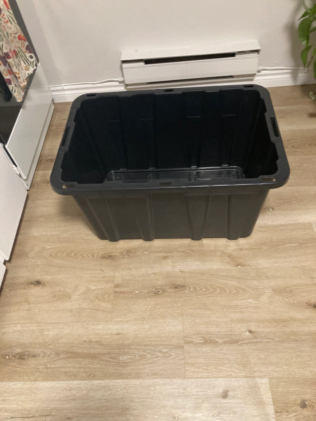 Black Storage Bin - photo 3