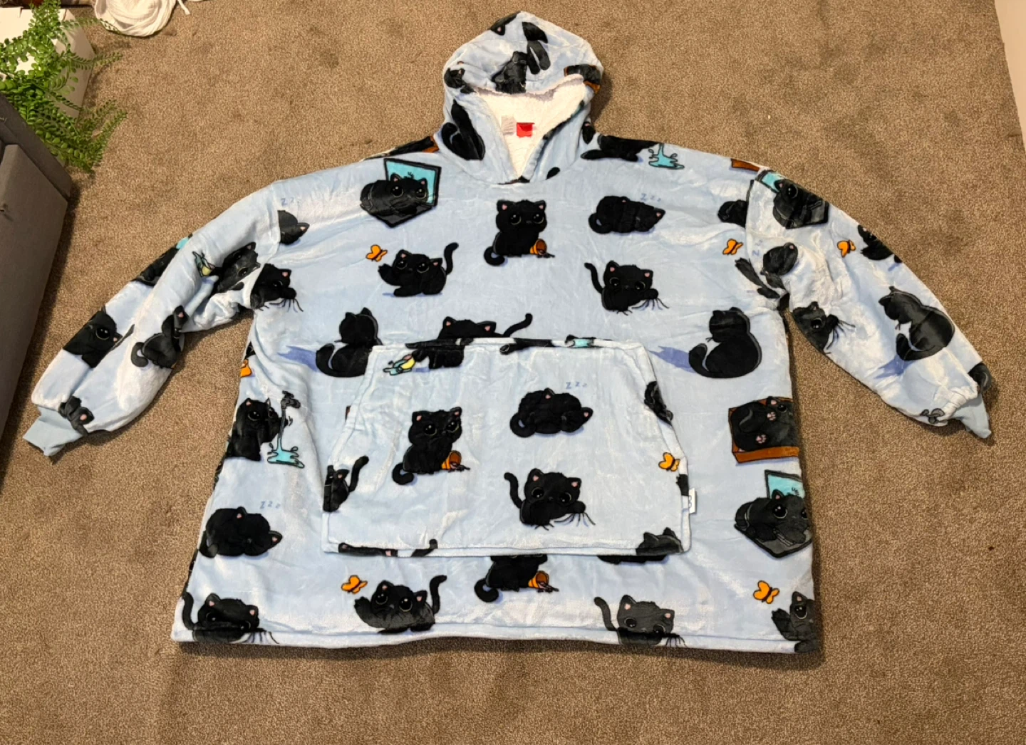 Black Cat Oodie