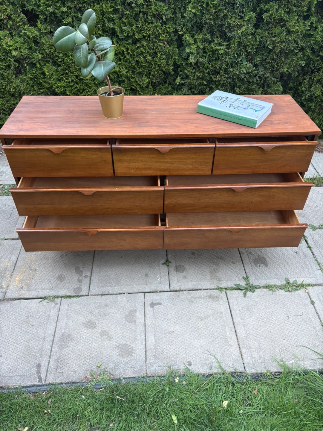 MCM Walnut Dresser - photo 5