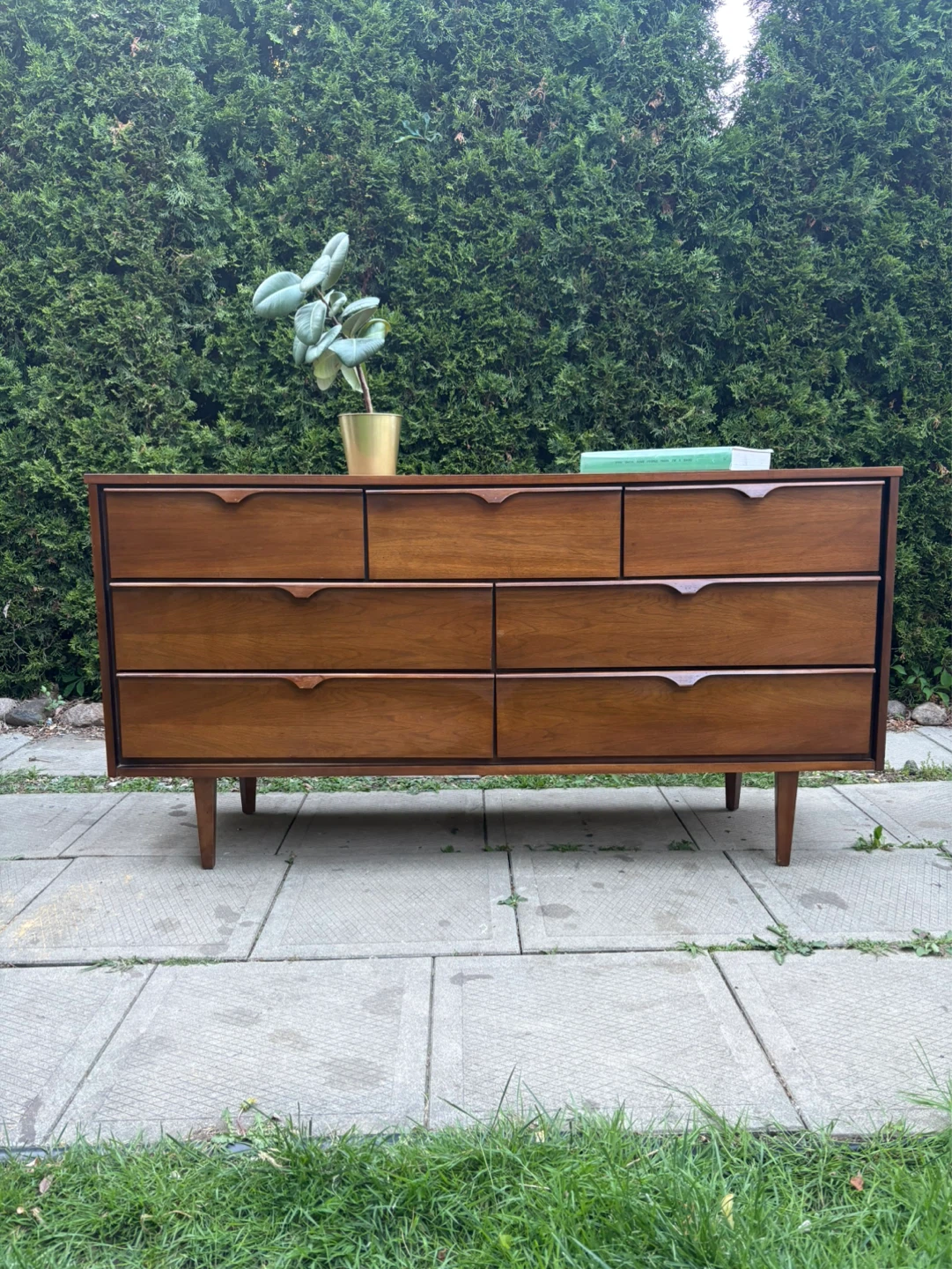 MCM Walnut Dresser