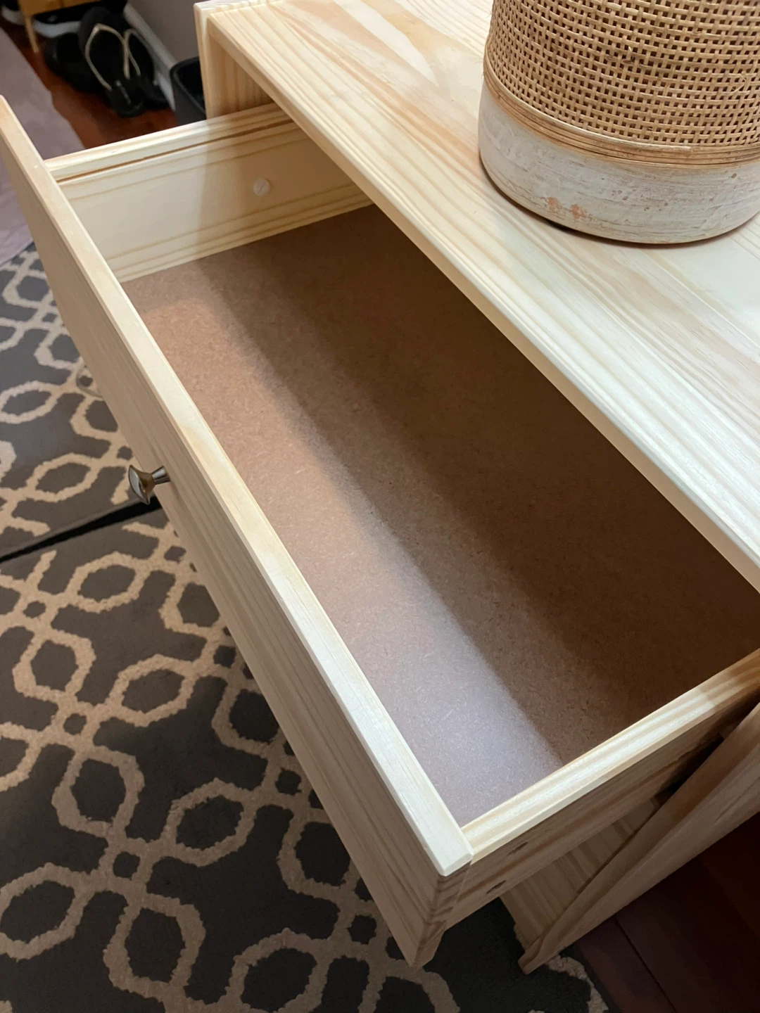 Wooden 3-Drawer Chest - photo 4
