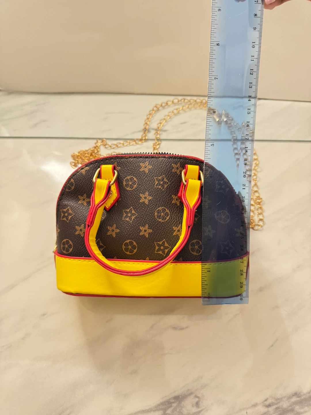 ⚽️ Brown Monogram Mini Dome Bag