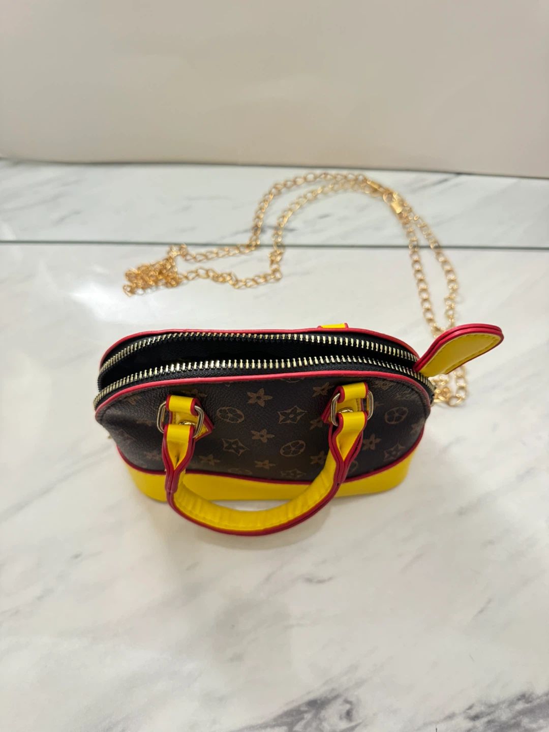 ⚽️ Brown Monogram Mini Dome Bag - photo 3