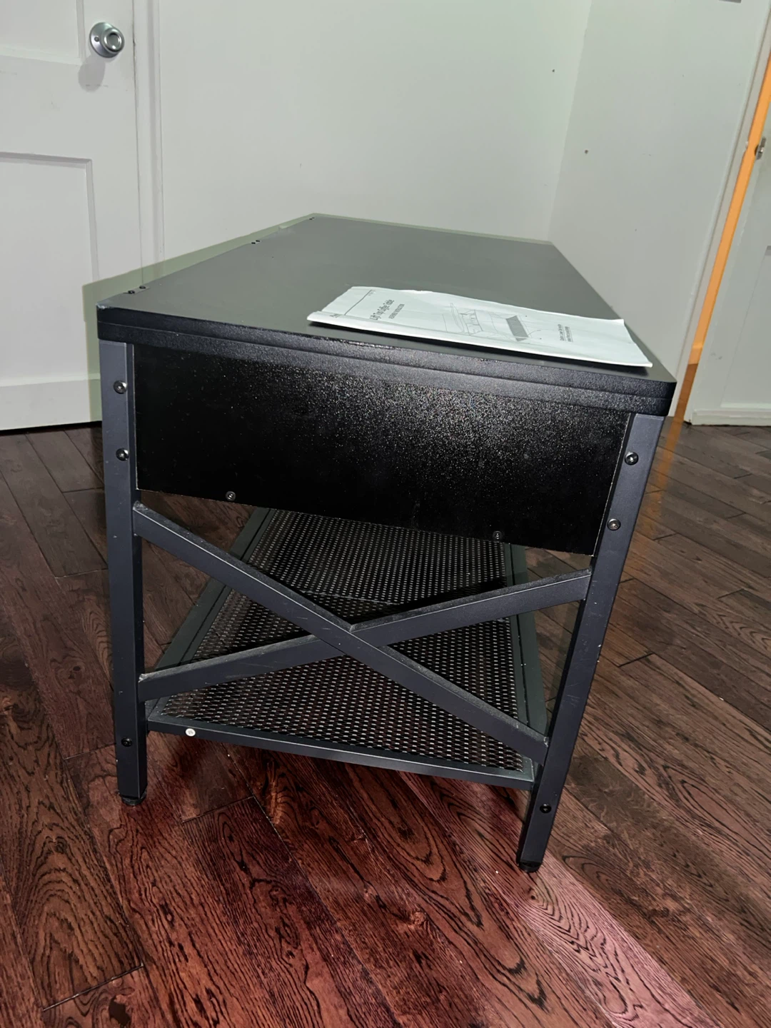 Black Lift Top Coffee Table with USB Ports ⚽️ - photo 3