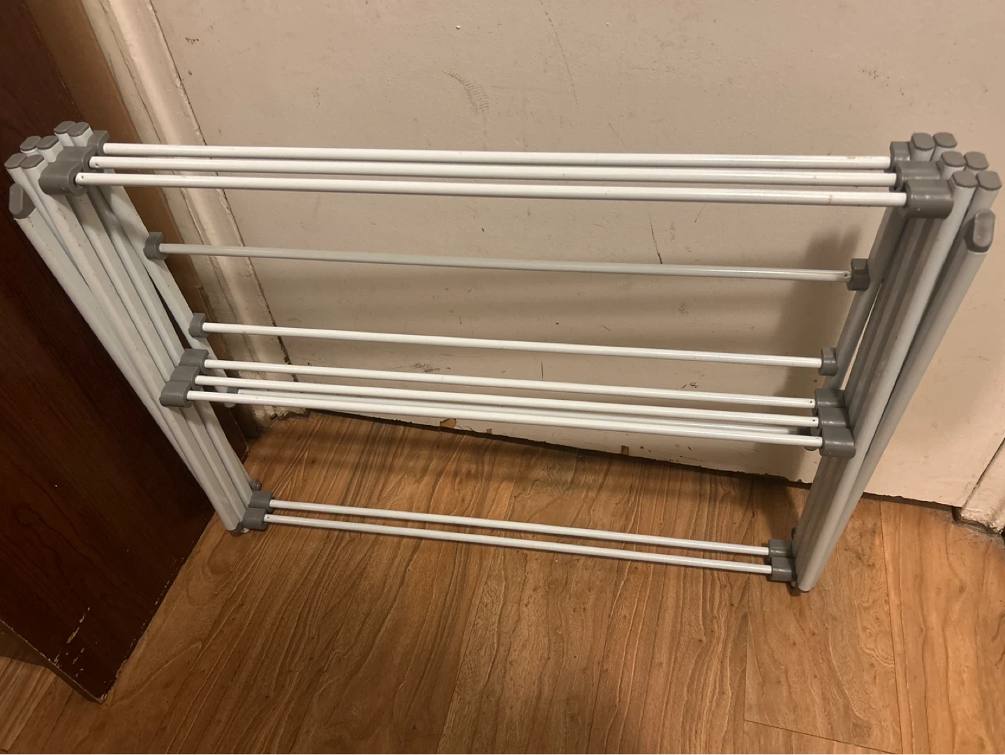 White Metal Drying Rack ⚽ - photo 3